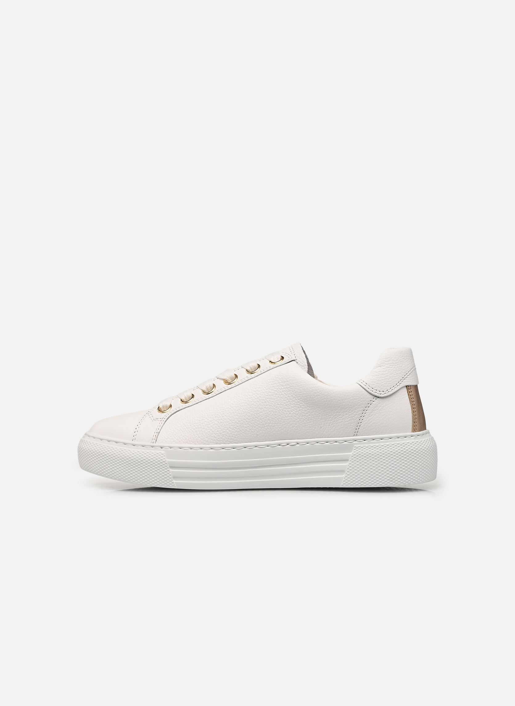 Baskets basses 86.465 femme blanc Gabor Baskets basses 86.465 femme blanc WEISS/PLATINO