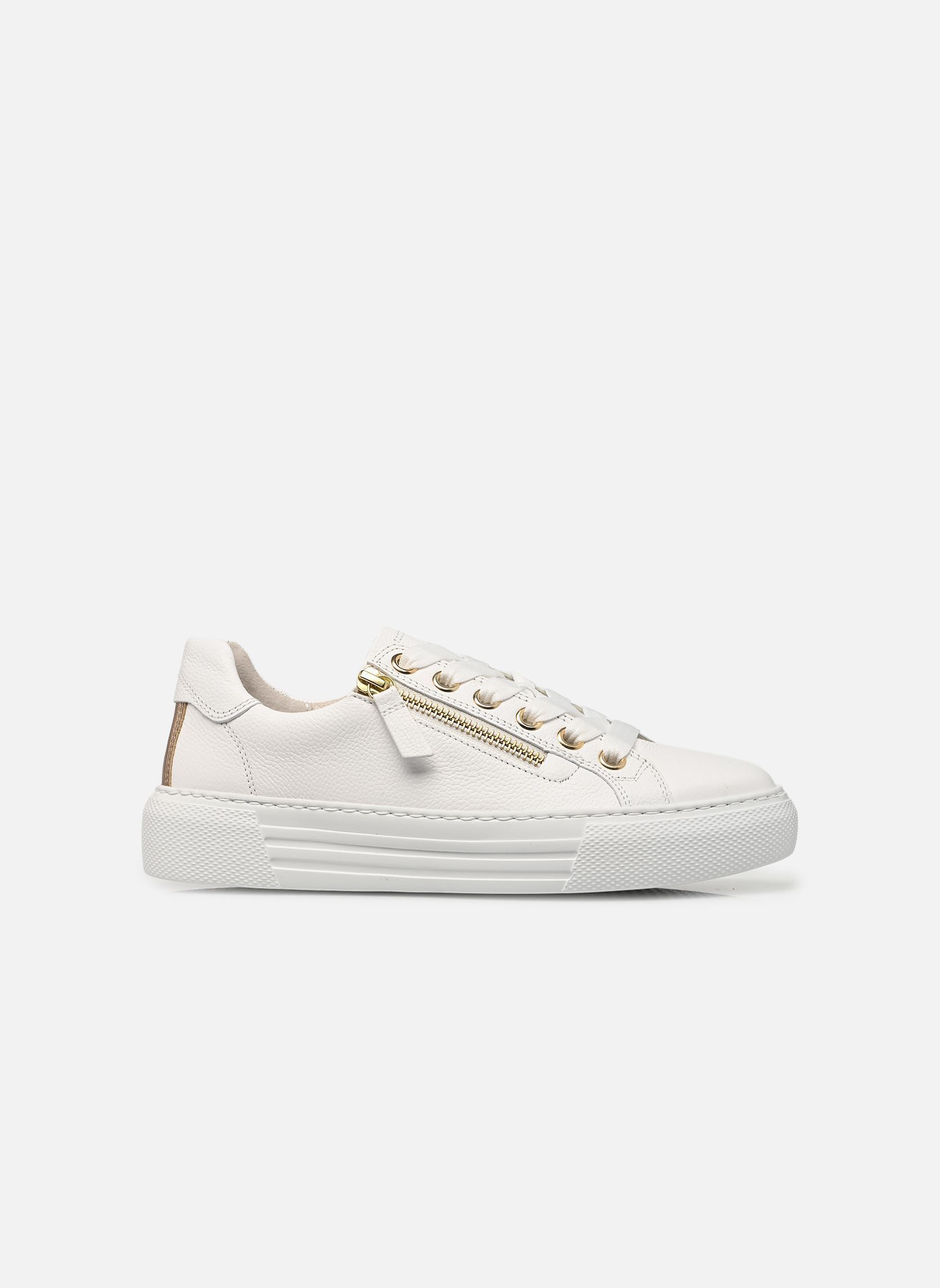 Baskets basses 86.465 femme blanc Gabor Baskets basses 86.465 femme blanc WEISS/PLATINO