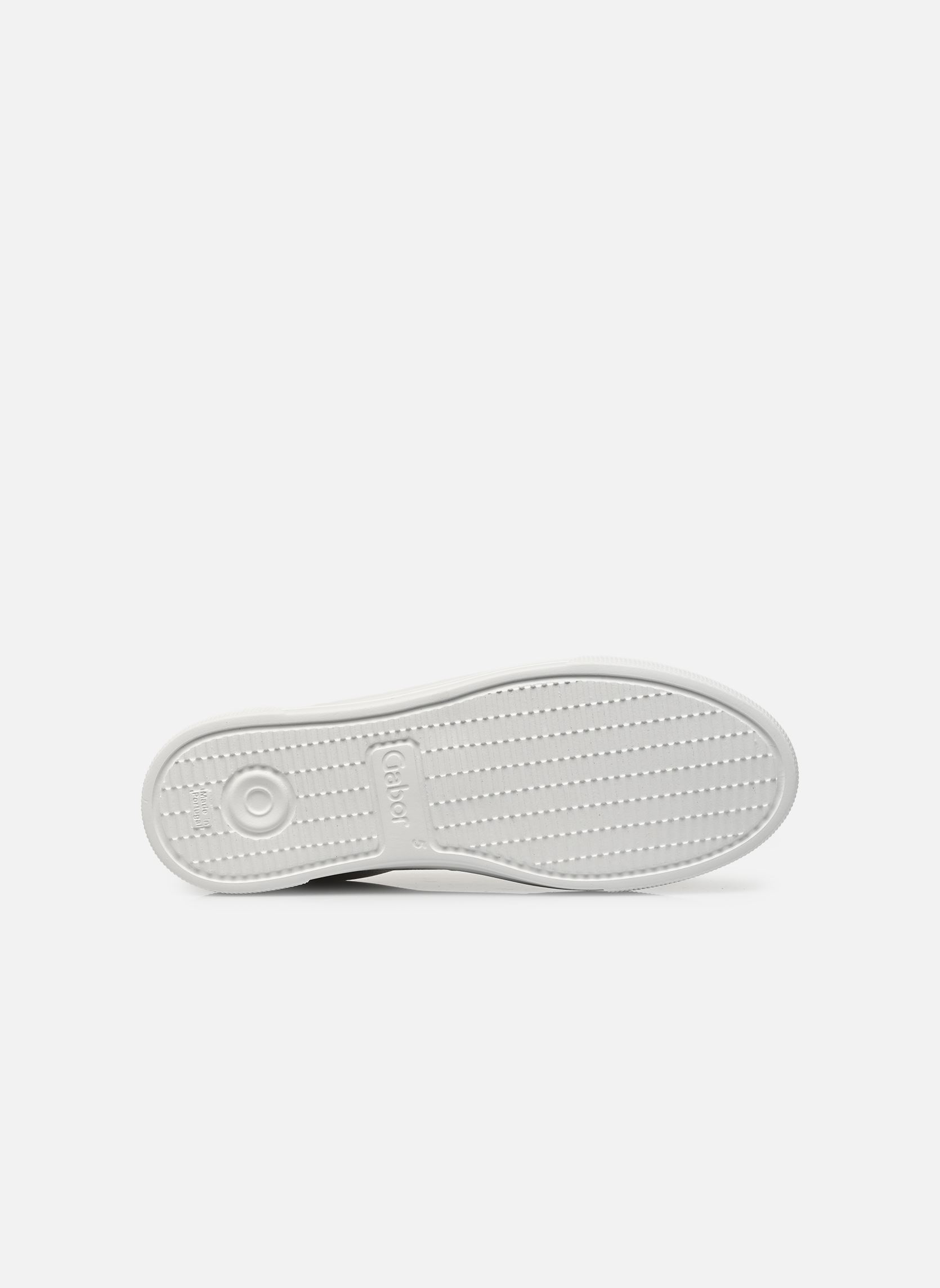 Baskets basses 86.465 femme blanc Gabor Baskets basses 86.465 femme blanc WEISS/PLATINO