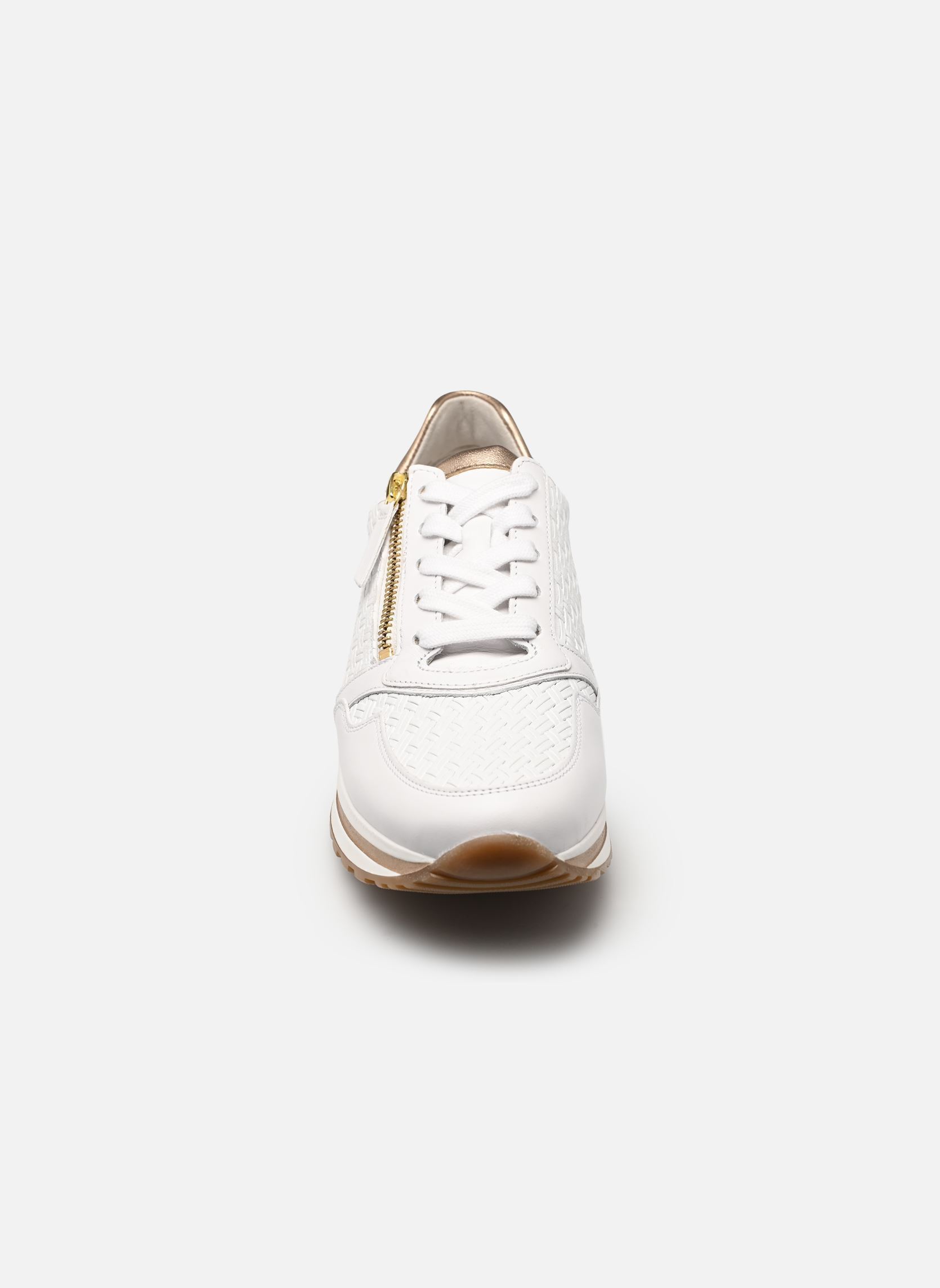 Baskets compensées 86.528 femme blanc Gabor Baskets compensées 86.528 femme blanc WEISS/PLATINO