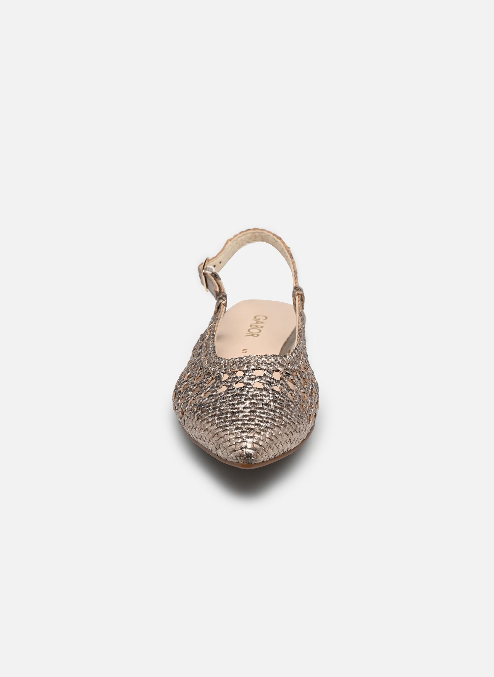 Klassische Ballerinas 81.631 damen gold und bronze Gabor Klassische Ballerinas 81.631 damen gold und bronze PUDER
