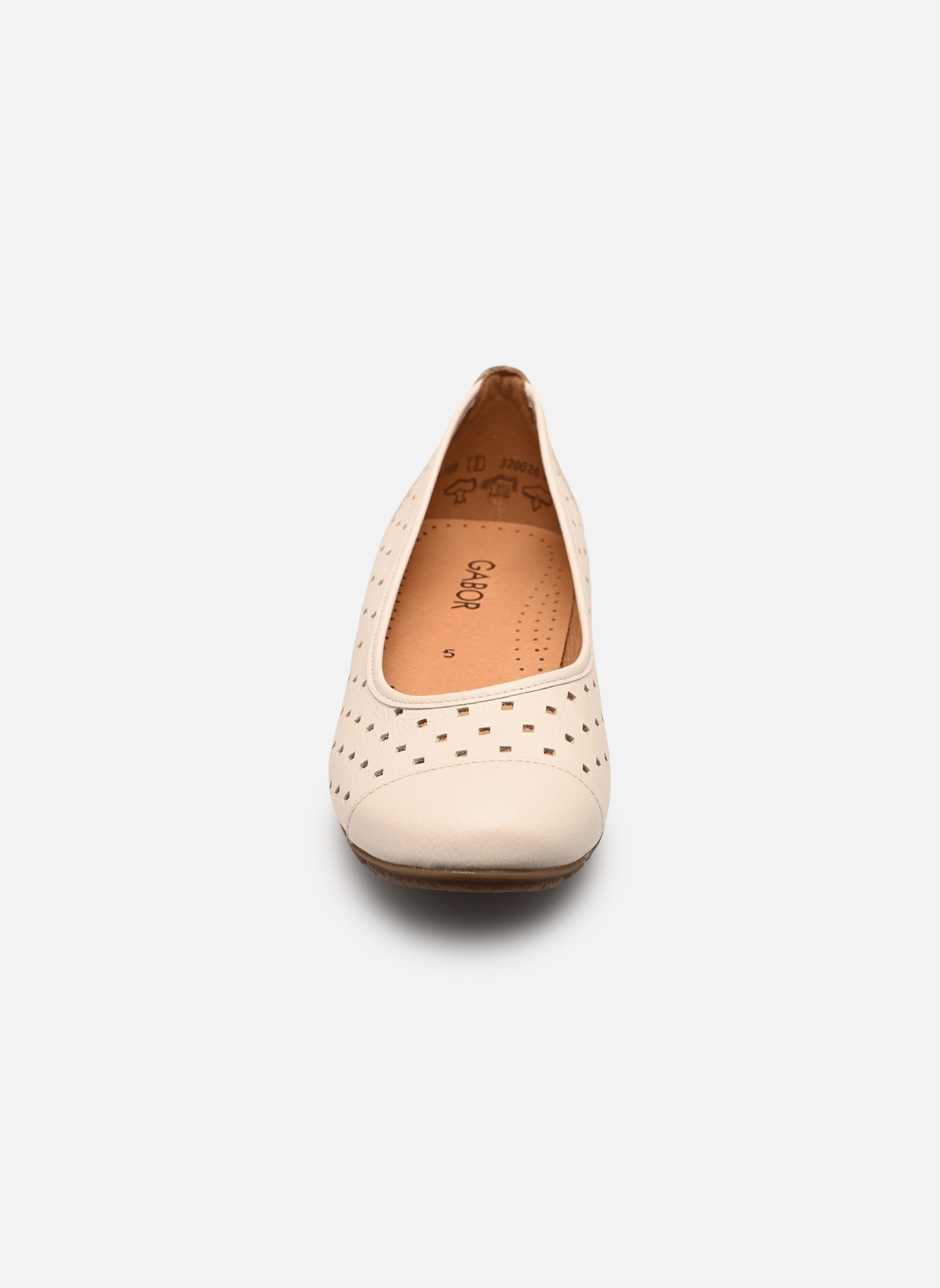 Klassische Ballerinas 84.169 damen weiß Gabor Klassische Ballerinas 84.169 damen weiß CREME