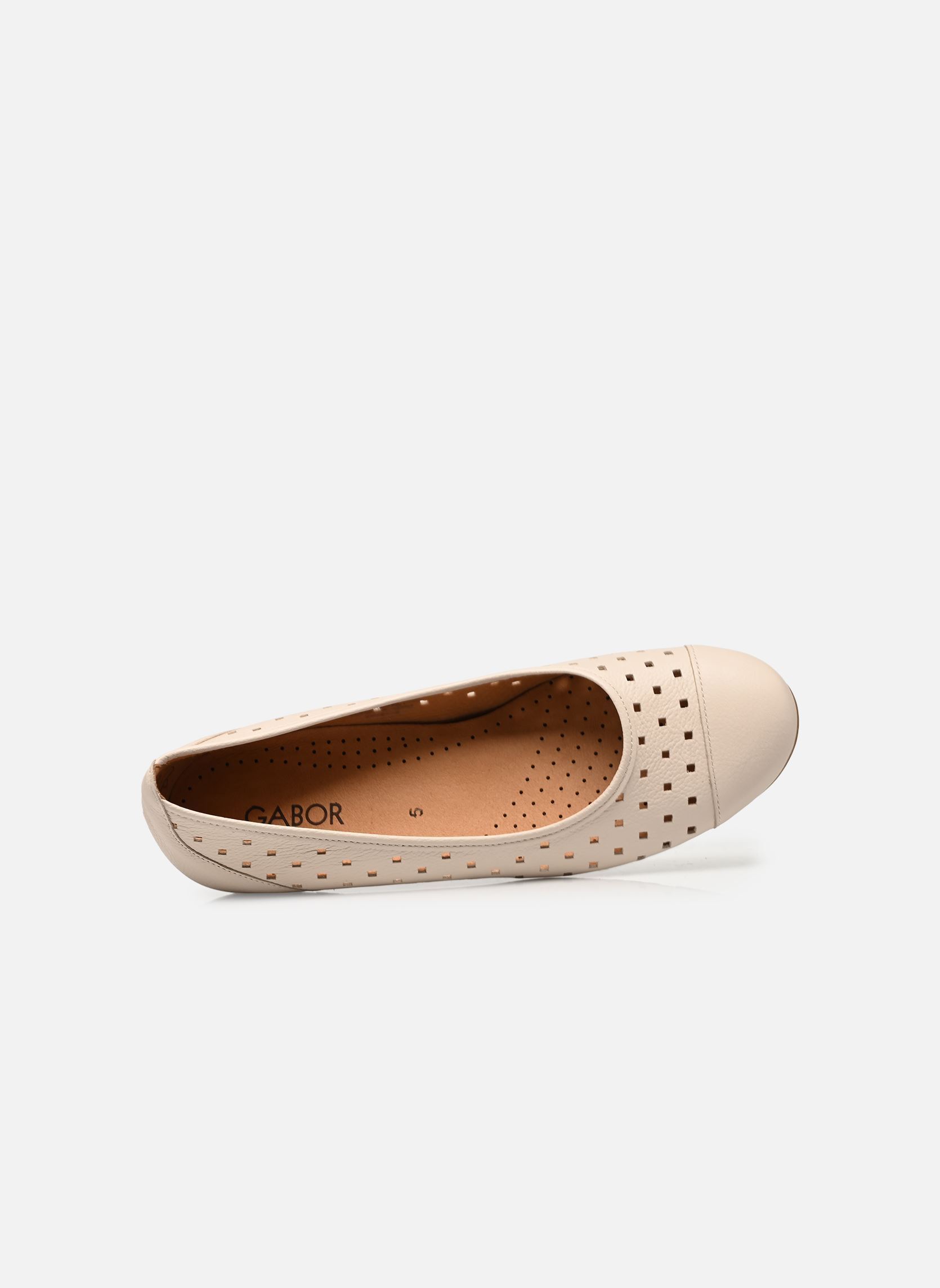 Klassische Ballerinas 84.169 damen weiß Gabor Klassische Ballerinas 84.169 damen weiß CREME