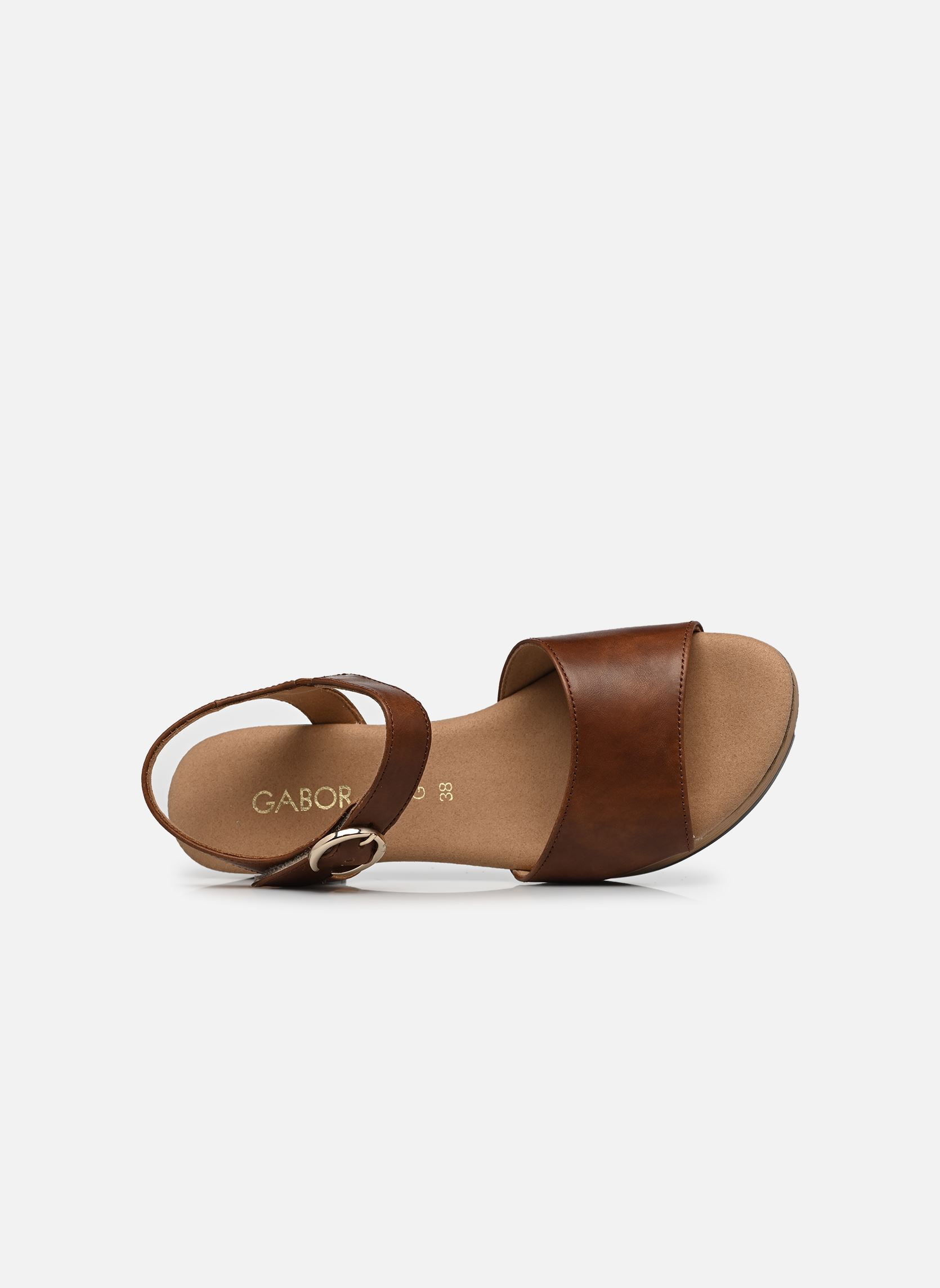 Sandalen 82.071 dames bruin Gabor Sandalen 82.071 dames bruin CAMEL