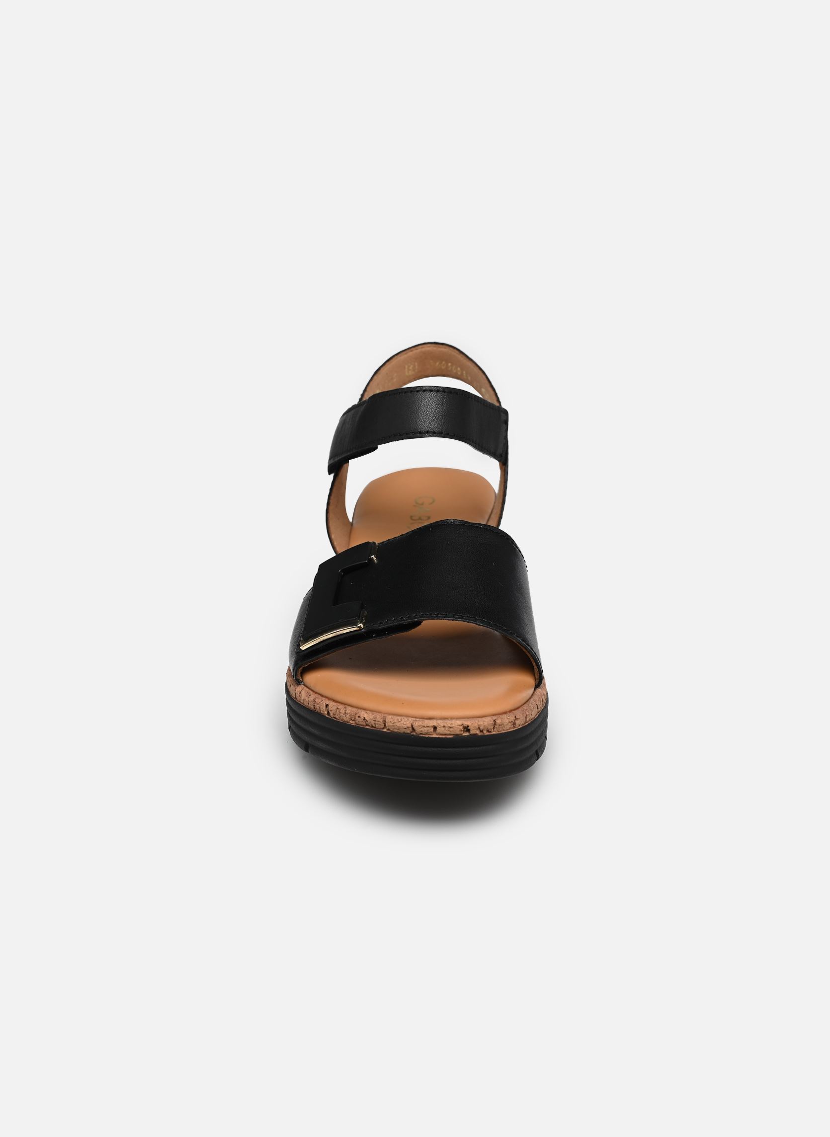 Sandales compensées et plateformes 82.700 femme noir Gabor Sandales compensées et plateformes 82.700 femme noir SCHWARZ