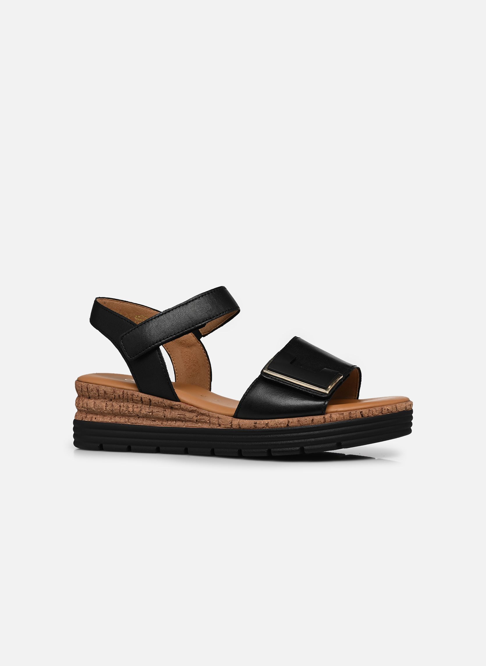 Sandales compensées et plateformes 82.700 femme noir Gabor Sandales compensées et plateformes 82.700 femme noir SCHWARZ