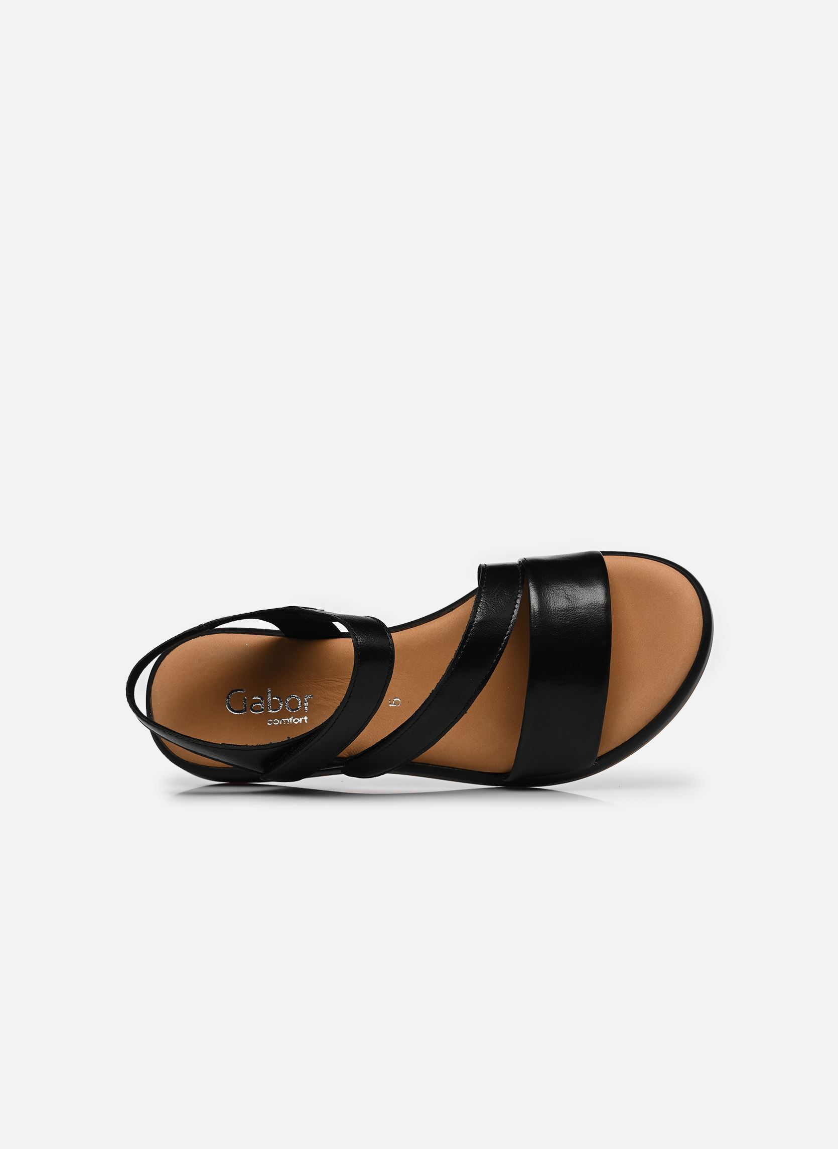 Keil- und Plateausandalen 82.733 damen schwarz Gabor Keil- und Plateausandalen 82.733 damen schwarz NOIR