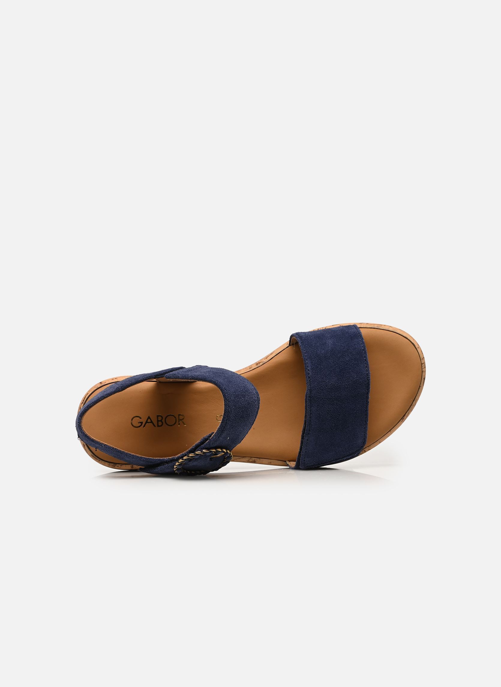 Sandali con zeppa e plateau 82.734 donna blu Gabor Sandali con zeppa e plateau 82.734 donna blu MARINE