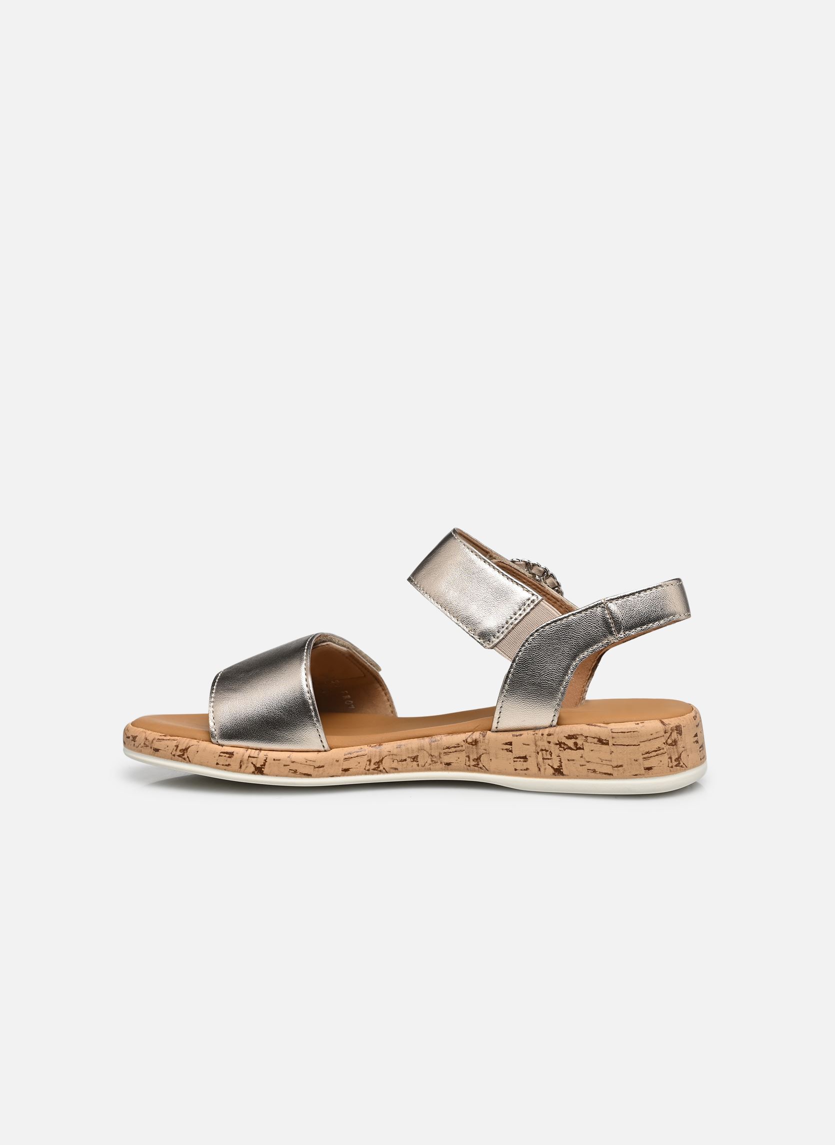 Keil- und Plateausandalen 82.734 damen gold und bronze Gabor Keil- und Plateausandalen 82.734 damen gold und bronze PUDER
