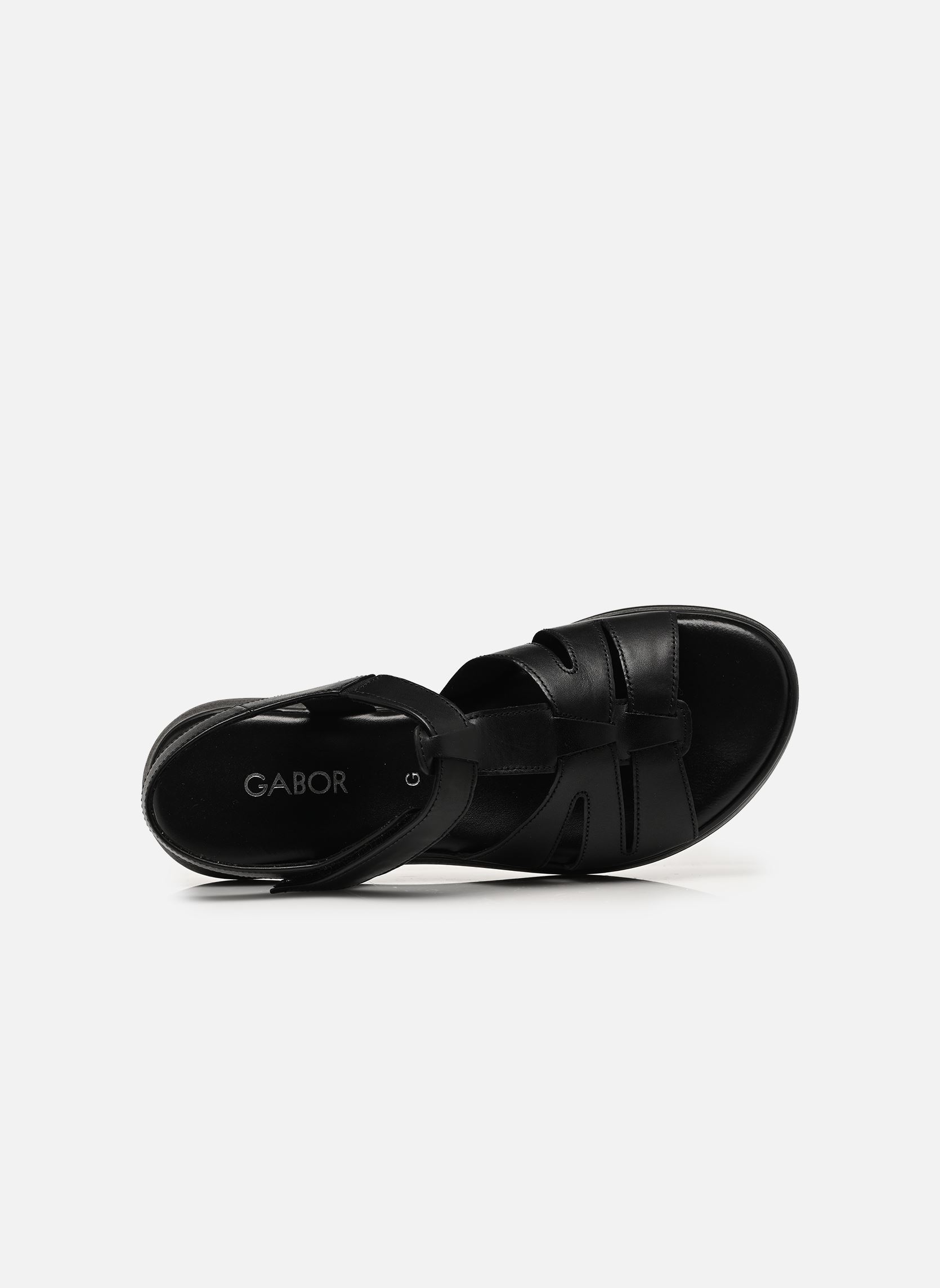 Keil- und Plateausandalen 82.742 damen schwarz Gabor Keil- und Plateausandalen 82.742 damen schwarz SCHWARZ