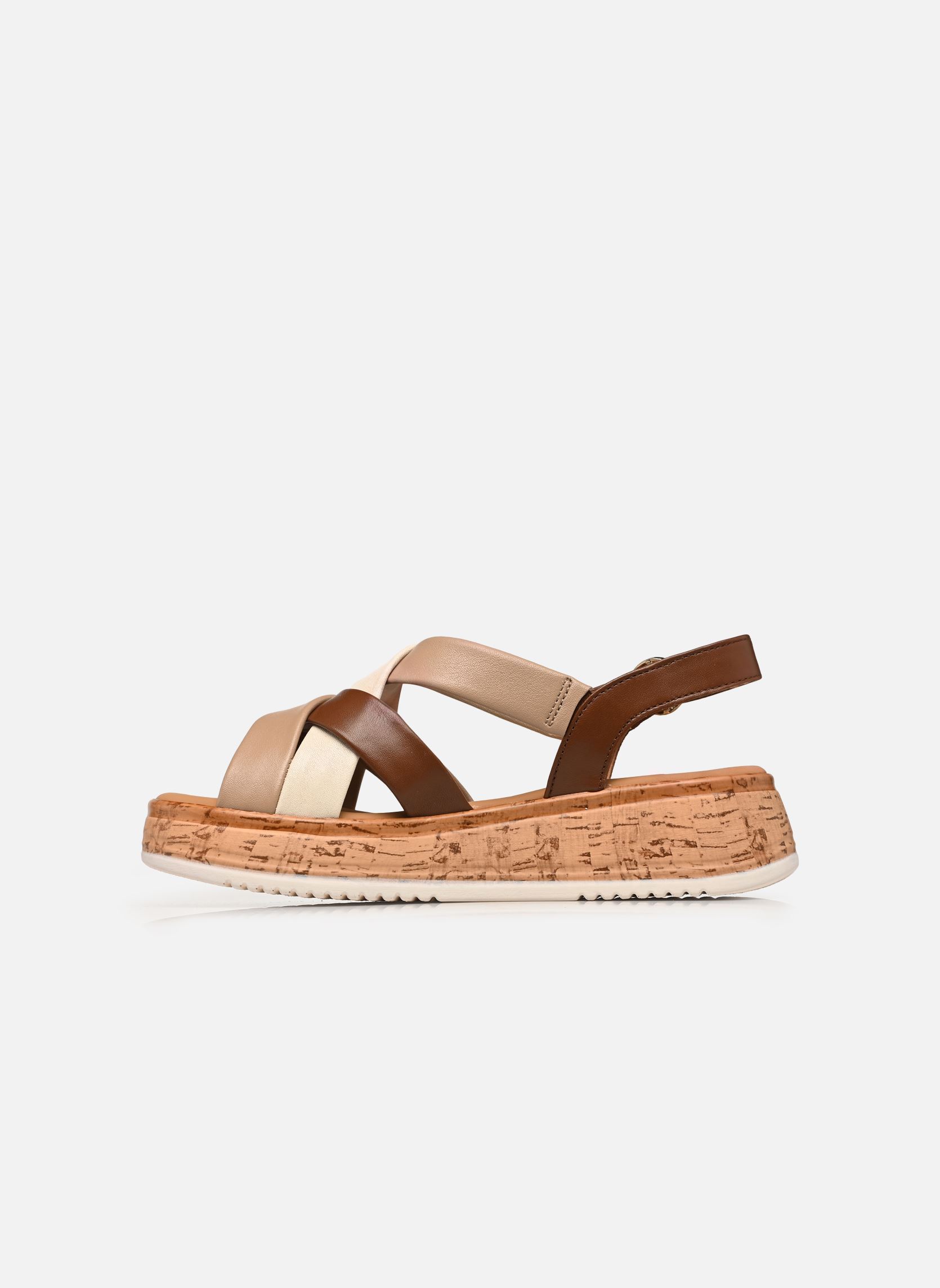 Sandali con zeppa e plateau 82.743 donna marrone Gabor Sandali con zeppa e plateau 82.743 donna marrone COGNAC/PAN