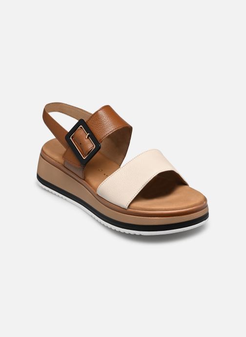 Gabor Keil- und Plateausandalen 82.744 damen weiß