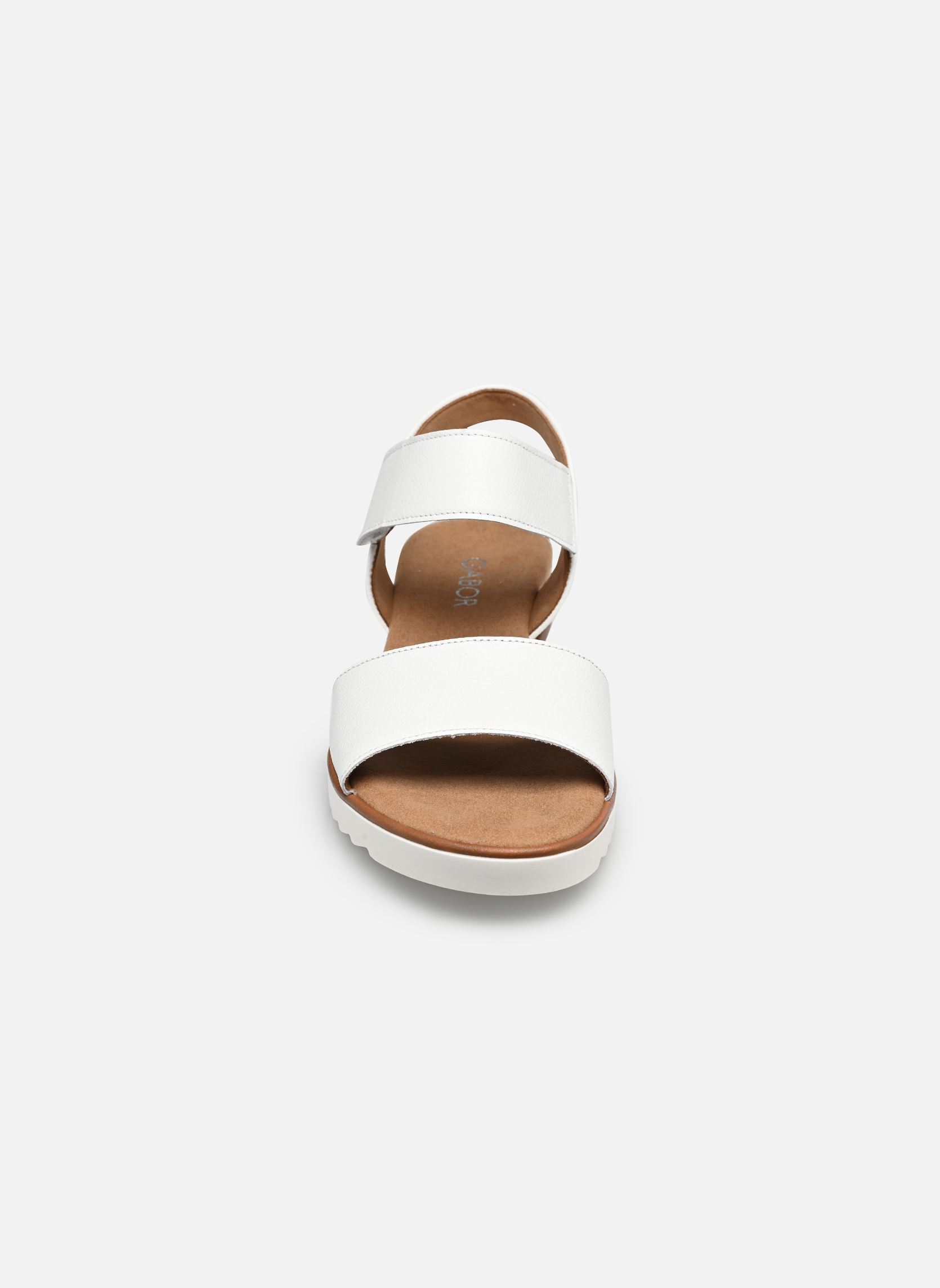 Sandales compensées et plateformes 82.750 femme blanc Gabor Sandales compensées et plateformes 82.750 femme blanc WEISS