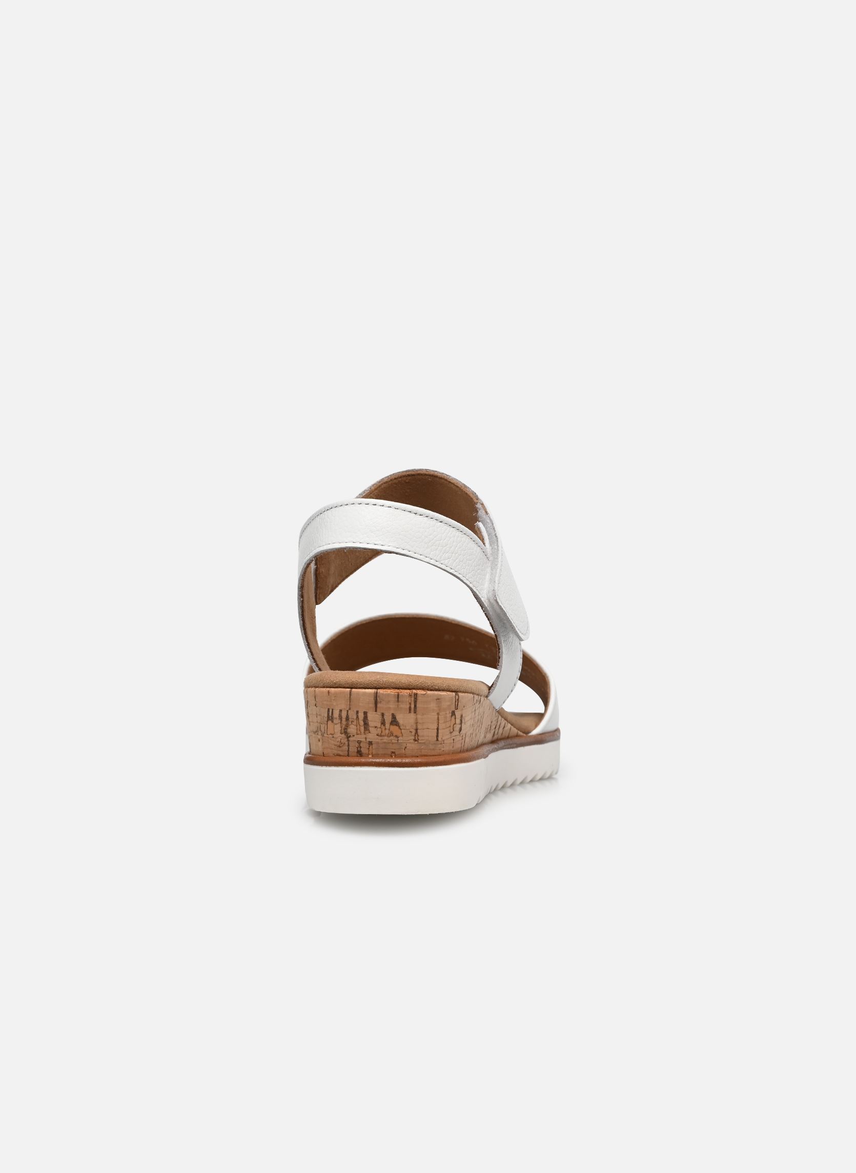 Sandales compensées et plateformes 82.750 femme blanc Gabor Sandales compensées et plateformes 82.750 femme blanc WEISS