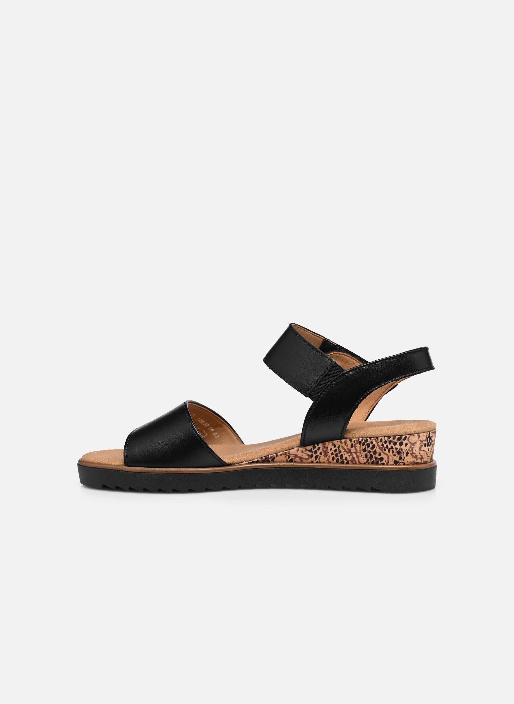 Sandales compensées et plateformes 82.750 femme noir Gabor Sandales compensées et plateformes 82.750 femme noir SCHWARZ