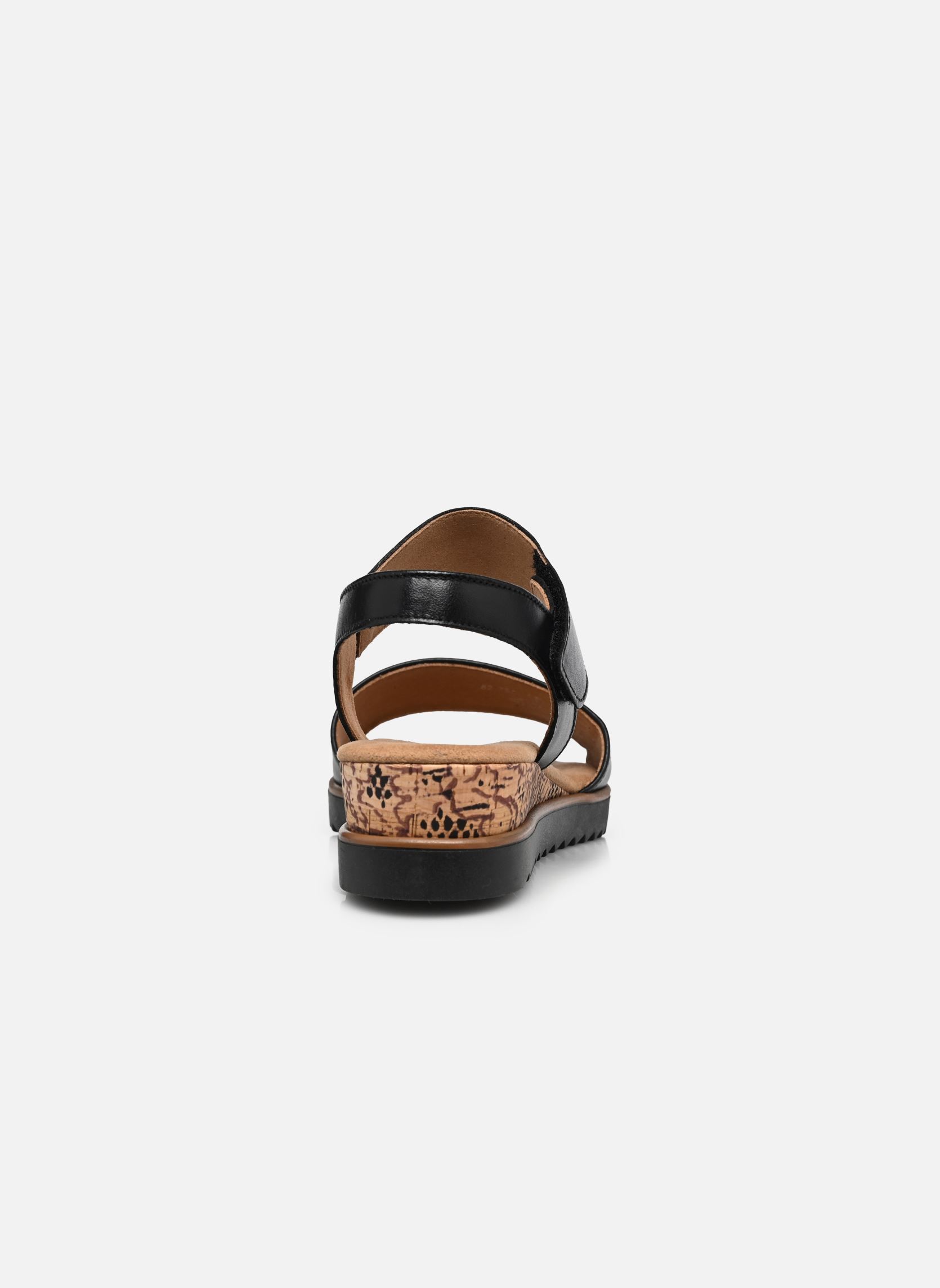 Sandales compensées et plateformes 82.750 femme noir Gabor Sandales compensées et plateformes 82.750 femme noir SCHWARZ