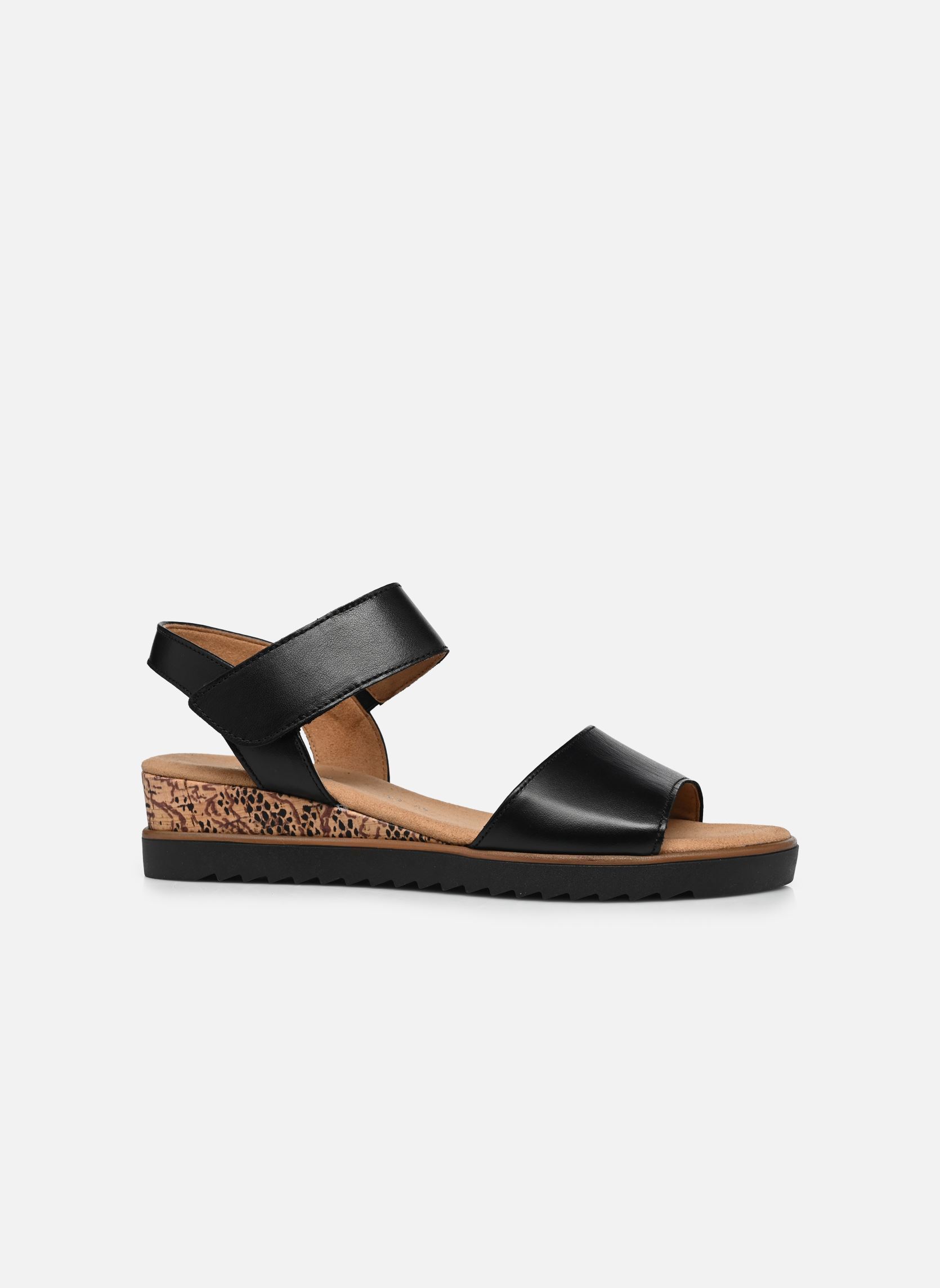 Sandales compensées et plateformes 82.750 femme noir Gabor Sandales compensées et plateformes 82.750 femme noir SCHWARZ