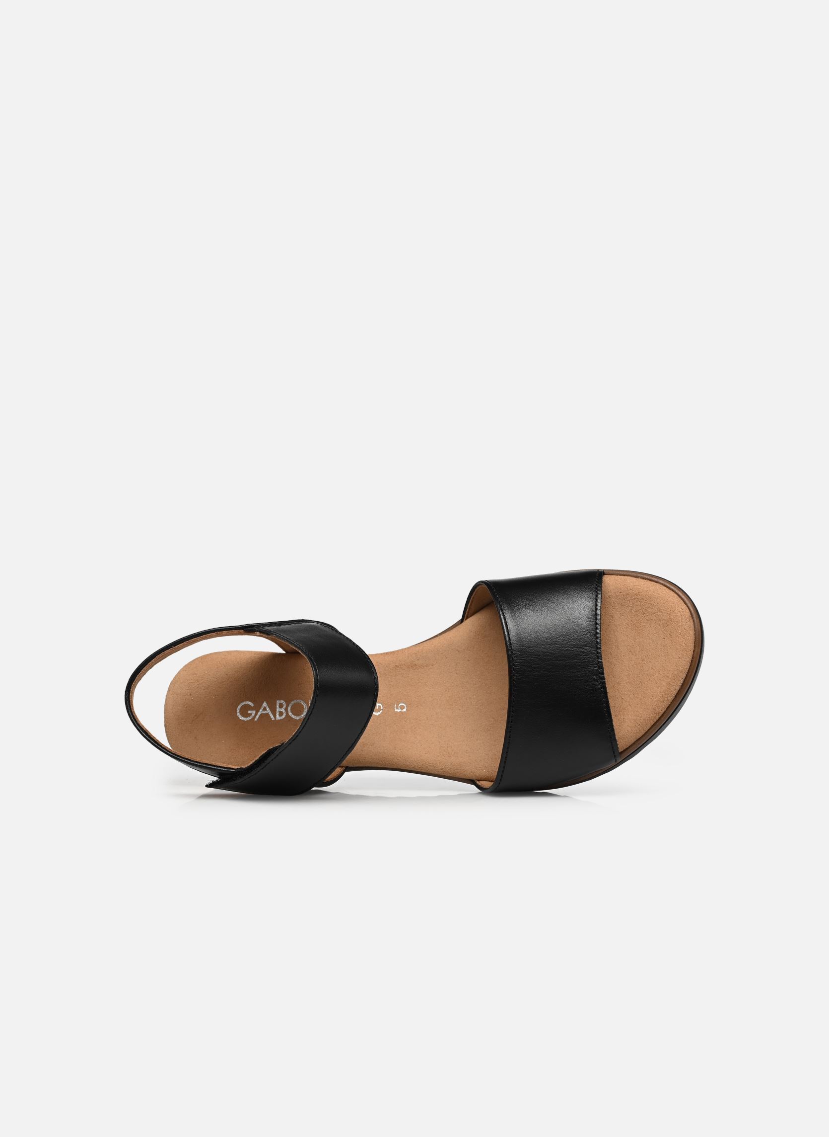 Sandales compensées et plateformes 82.750 femme noir Gabor Sandales compensées et plateformes 82.750 femme noir SCHWARZ