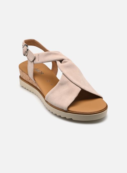 Gabor Keil- und Plateausandalen 82.751 damen beige