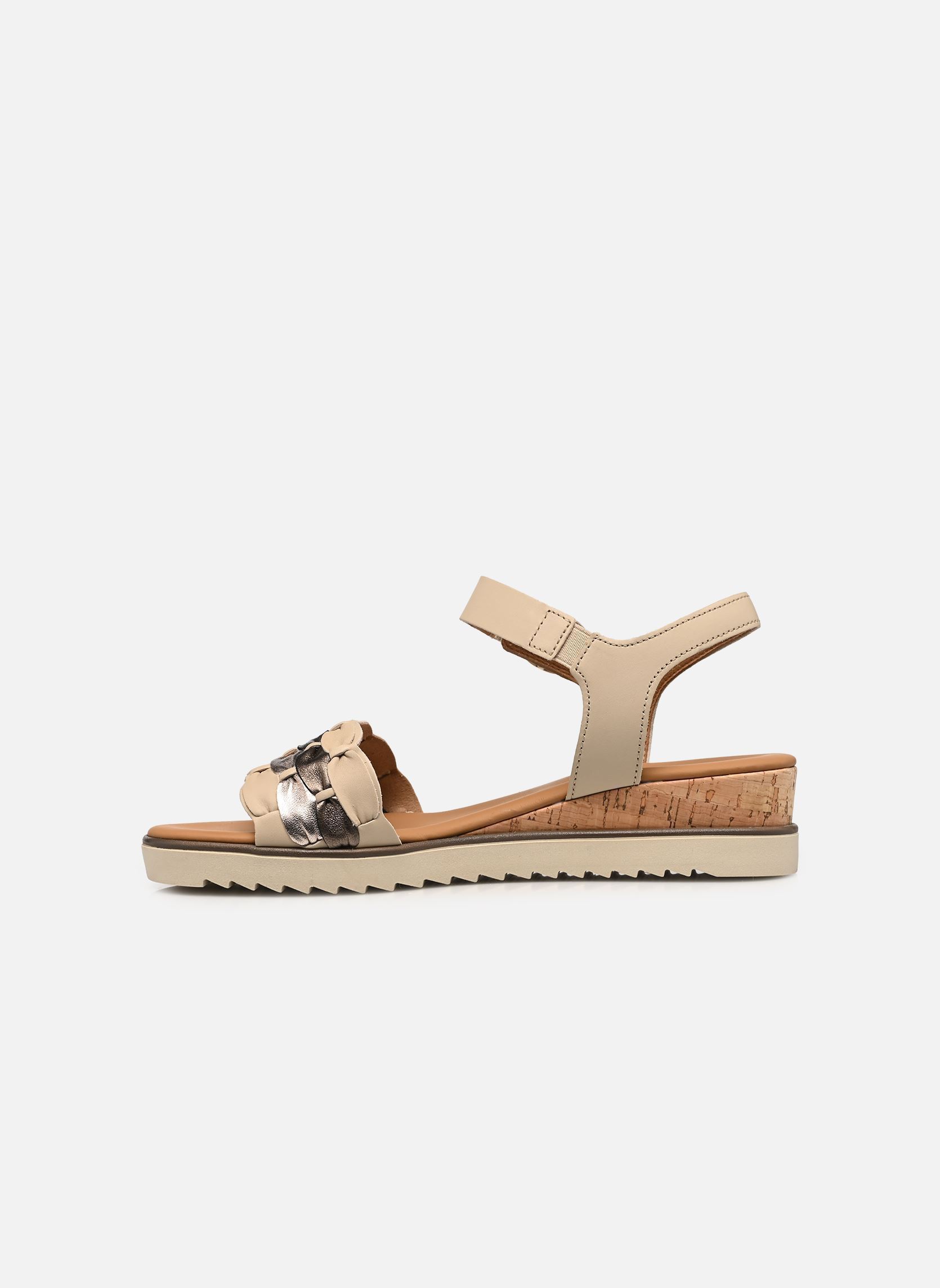 Sandales compensées et plateformes 82.758 femme beige Gabor Sandales compensées et plateformes 82.758 femme beige BEIGE