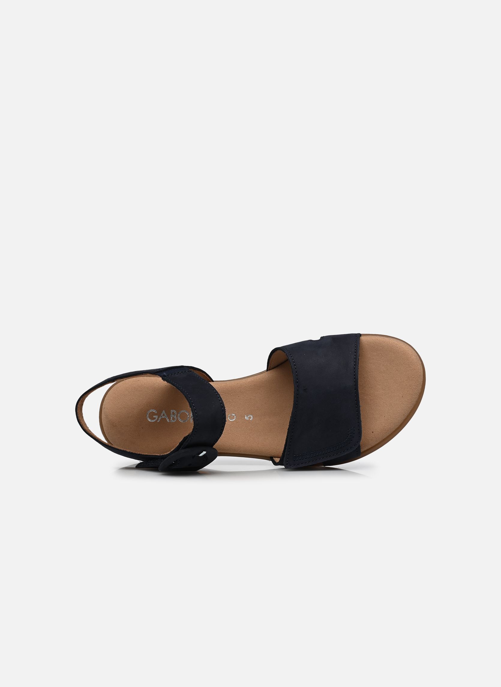 Keil- und Plateausandalen 82.802 damen blau Gabor Keil- und Plateausandalen 82.802 damen blau BLUE
