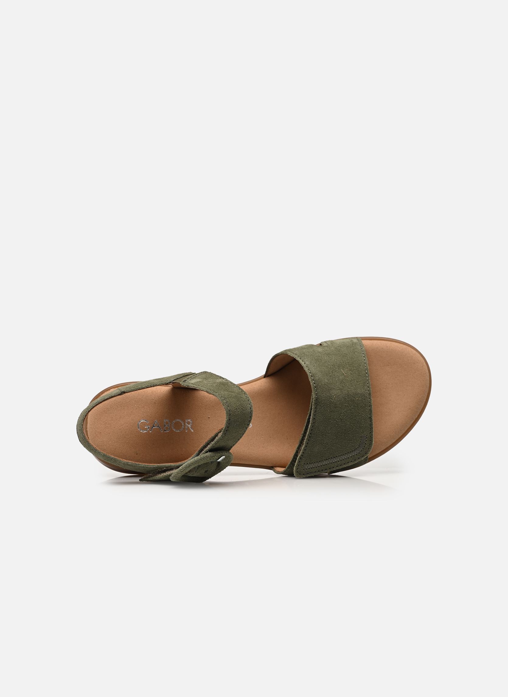 Sandales compensées et plateformes 82.802 femme vert Gabor Sandales compensées et plateformes 82.802 femme vert PINE