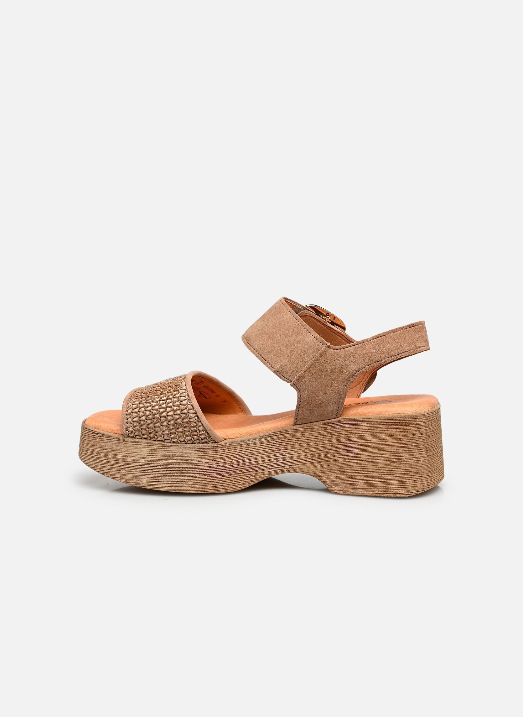 Sandali con zeppa e plateau 84.526 donna beige Gabor Sandali con zeppa e plateau 84.526 donna beige SAND