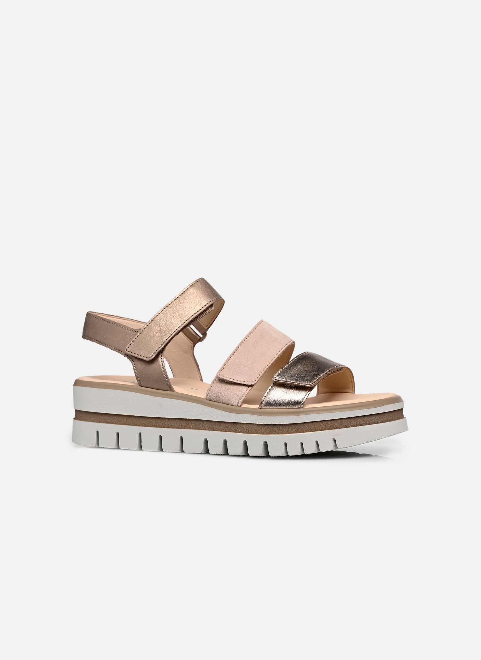 Keil- und Plateausandalen 84.620 damen silber Gabor Keil- und Plateausandalen 84.620 damen silber MUTARO KOMBI