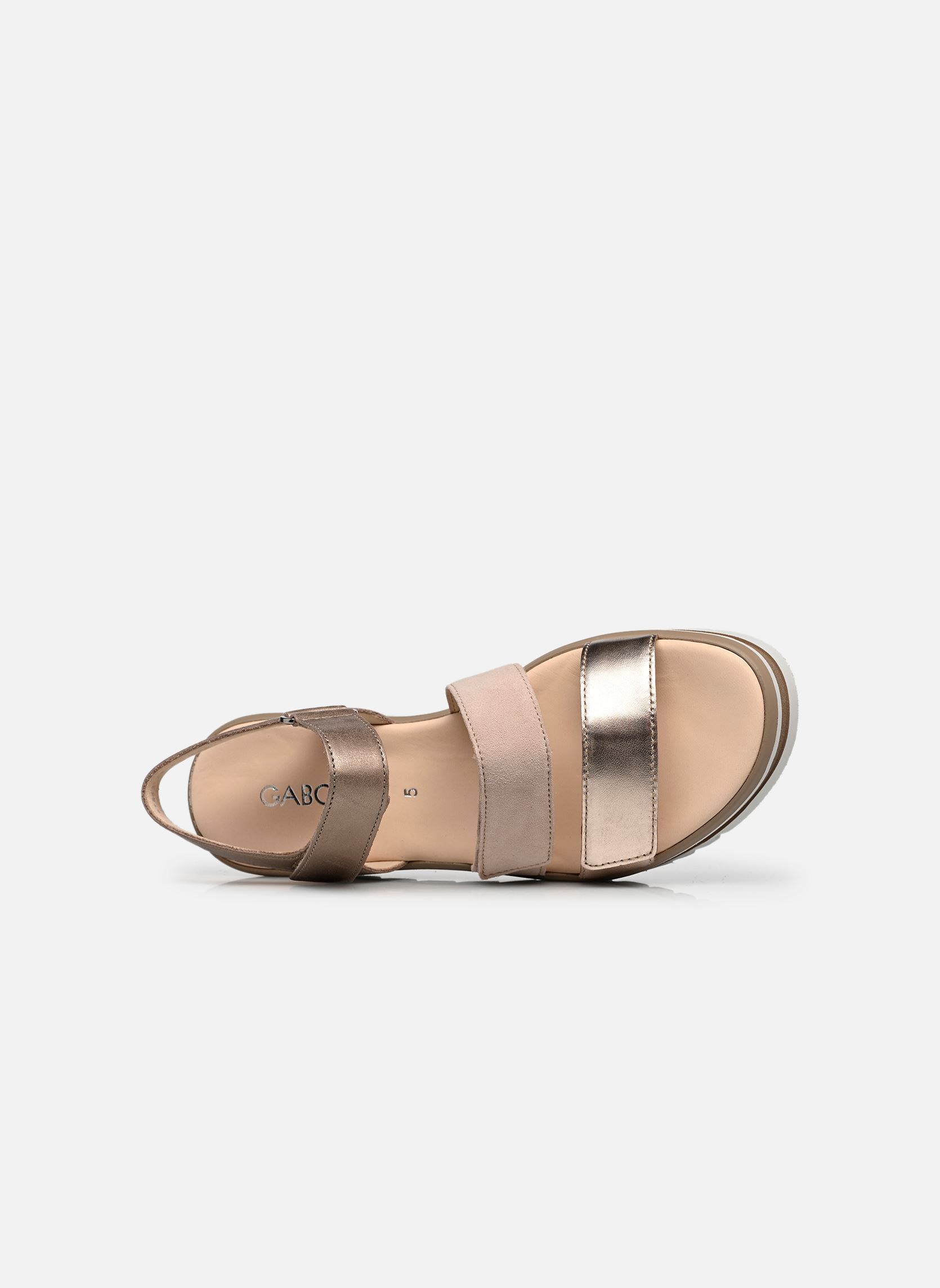Keil- und Plateausandalen 84.620 damen silber Gabor Keil- und Plateausandalen 84.620 damen silber MUTARO KOMBI