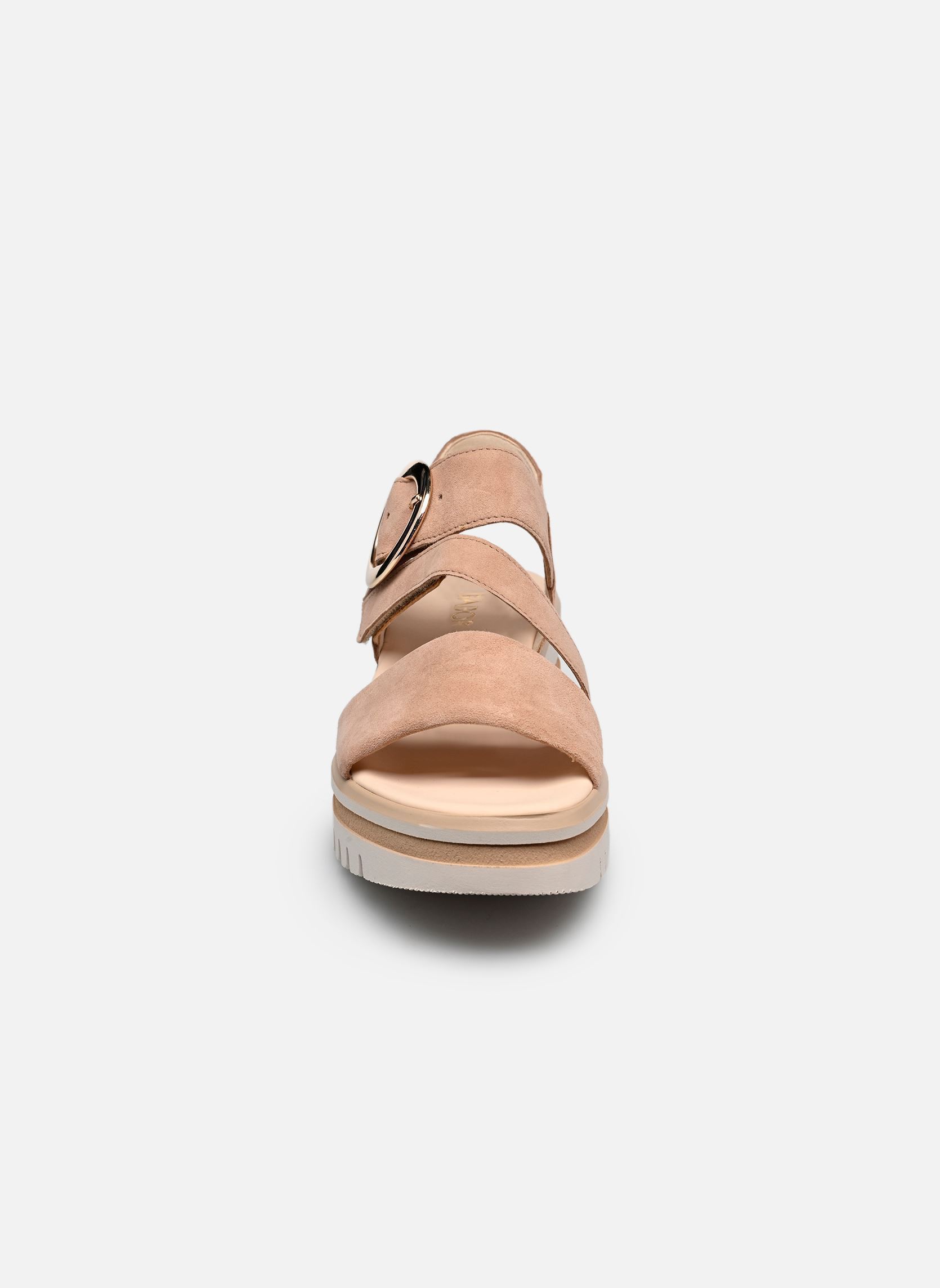 Sandales compensées et plateformes 84.627 femme beige Gabor Sandales compensées et plateformes 84.627 femme beige SAND