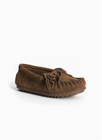 Mocassins à semelle rigide KILTY fille marron