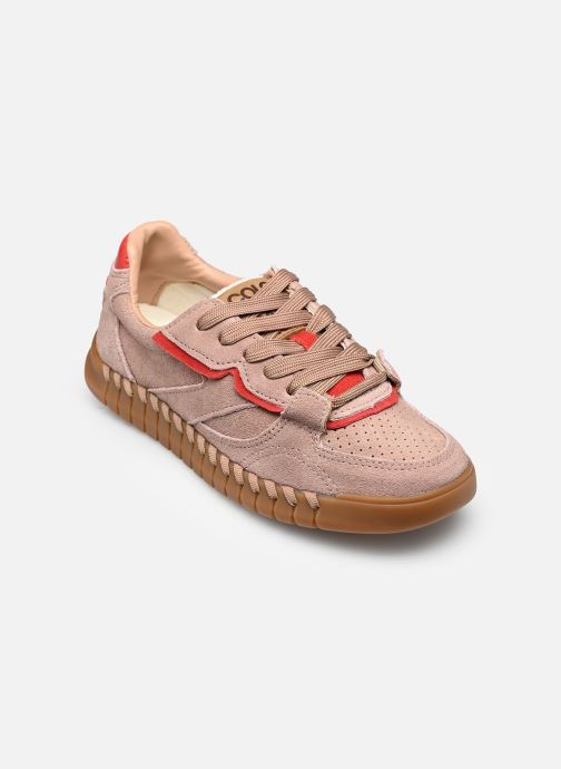 Colors of California Sneaker Cow suede sneaker damen rosa