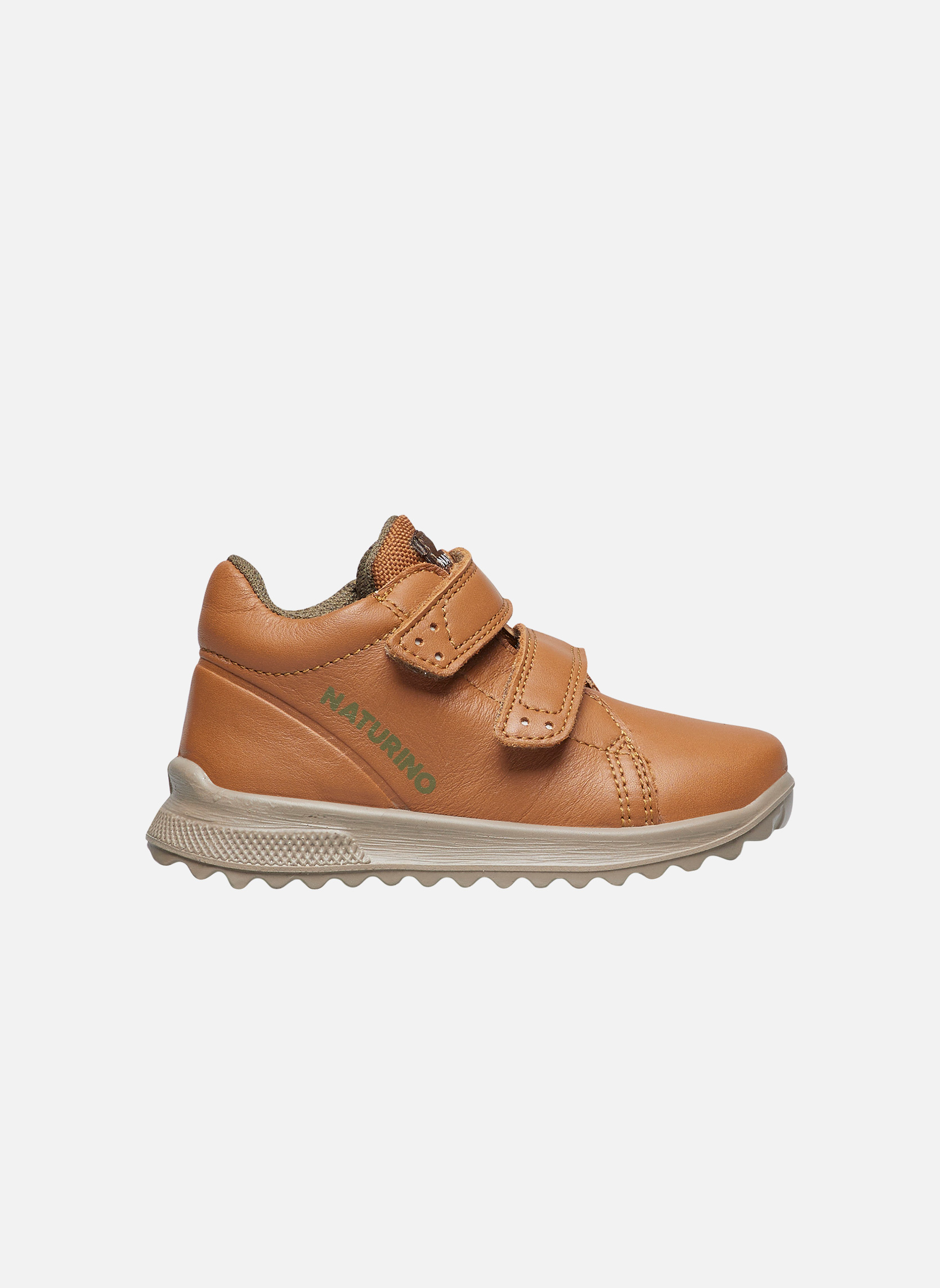Chaussons Bébé Naturino New Mulaz VL WP - En Cuir Suède, Semelle Antidérapante, Scratchs - Pour Nourrisson Garçon, Confortables Et Pratiques