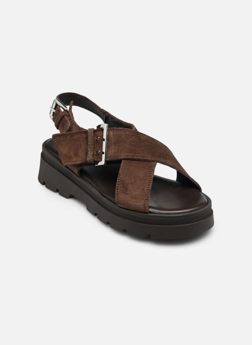 JB Martin Sandales compensées et plateformes DEMI femme marron