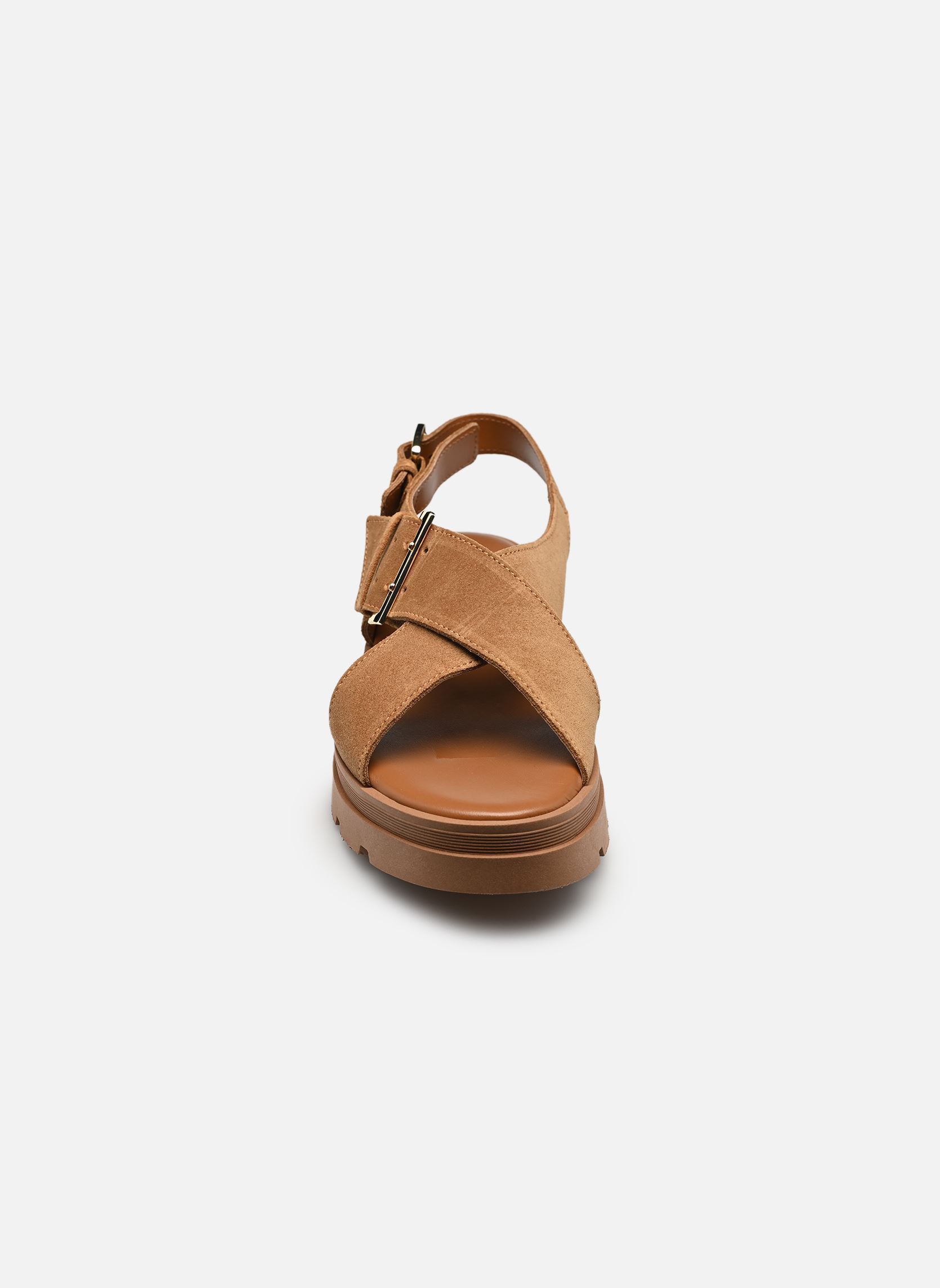 Keil- und Plateausandalen DEMI damen braun JB Martin Keil- und Plateausandalen DEMI damen braun 44