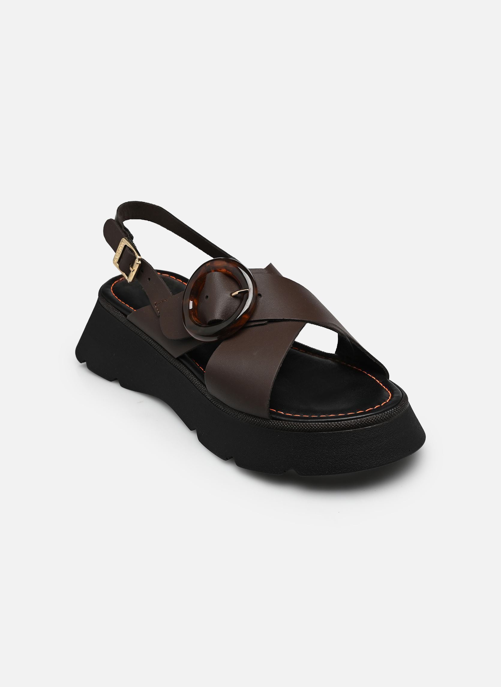 Keil- und Plateausandalen ACACIA damen braun JB Martin Keil- und Plateausandalen ACACIA damen braun 104