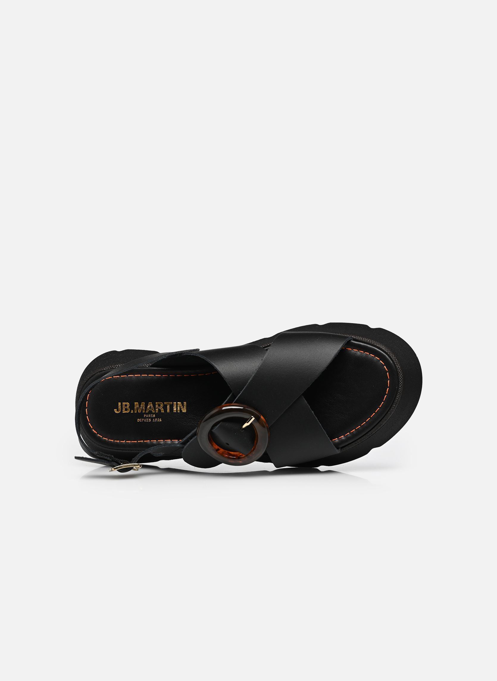 Sandales compensées et plateformes ACACIA femme noir JB Martin Sandales compensées et plateformes ACACIA femme noir 11