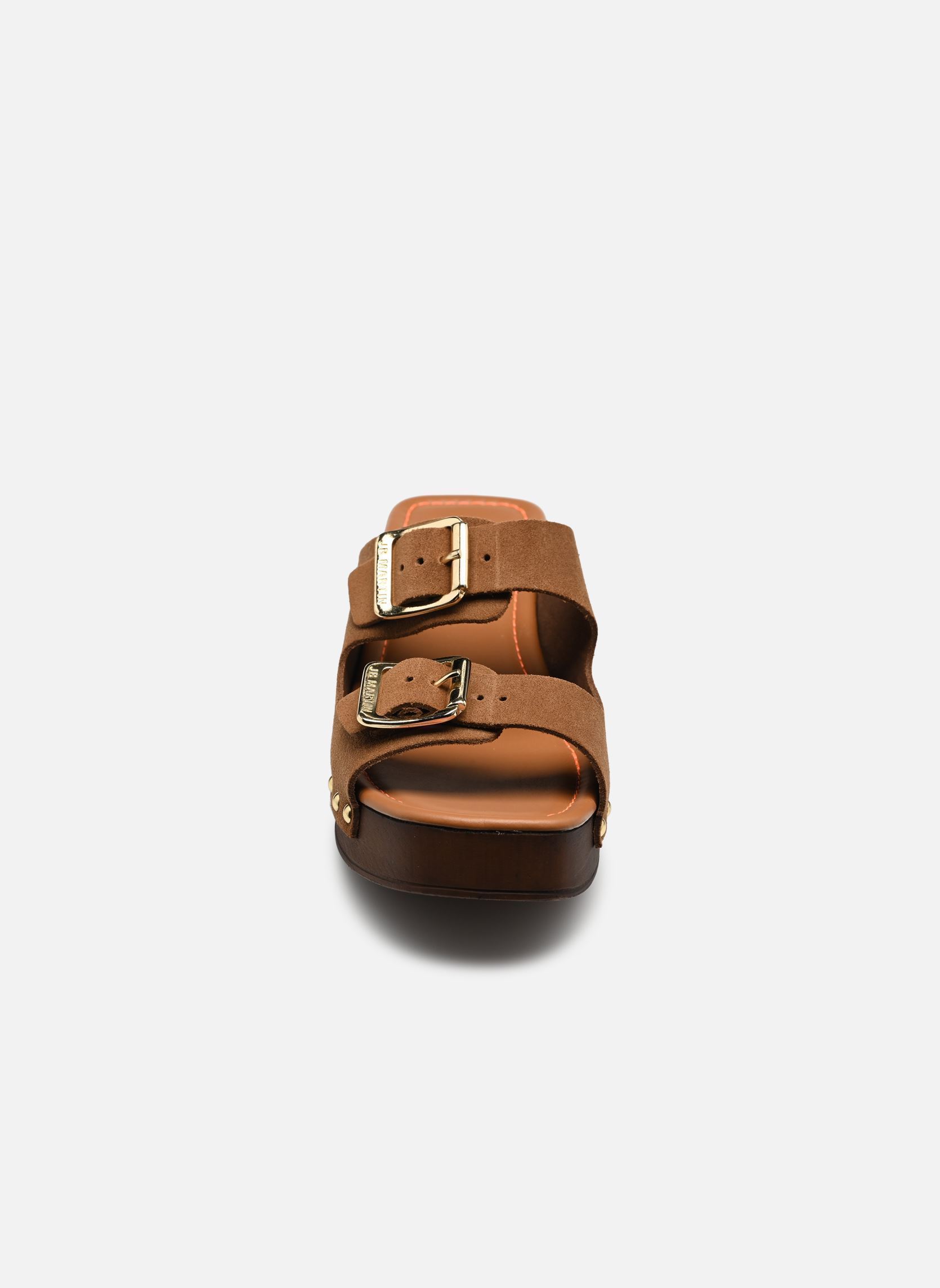 Mules et sabots APPO femme marron JB Martin Mules et sabots APPO femme marron CROUTE VELOURS CAMEL