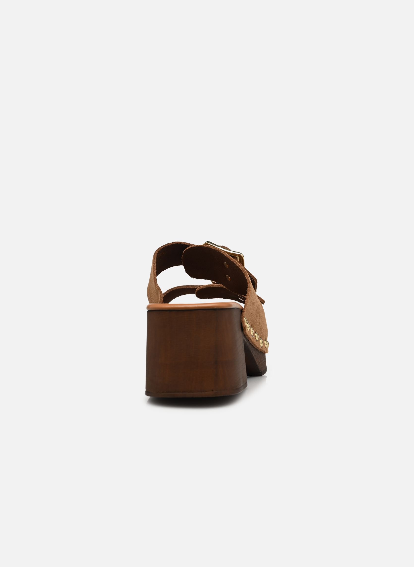 Mules et sabots APPO femme marron JB Martin Mules et sabots APPO femme marron CROUTE VELOURS CAMEL