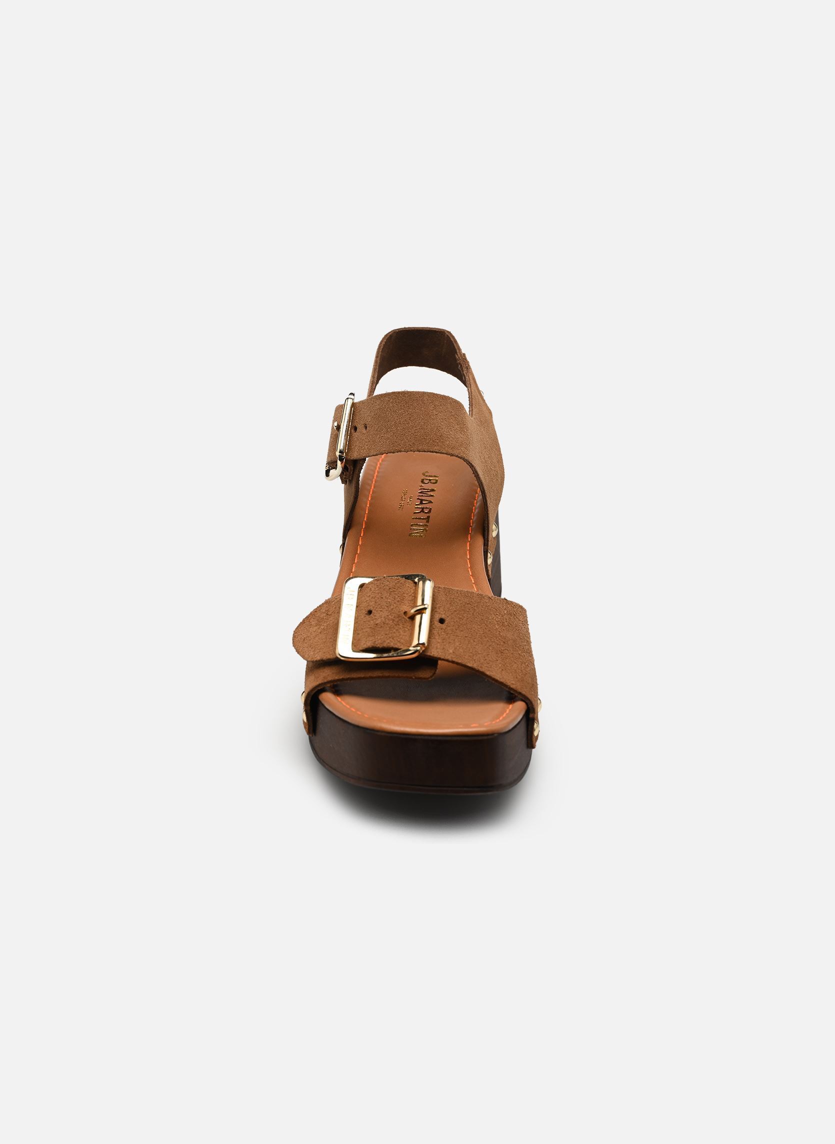 Sandalen APY damen braun JB Martin Sandalen APY damen braun CROUTE VELOURS CAMEL