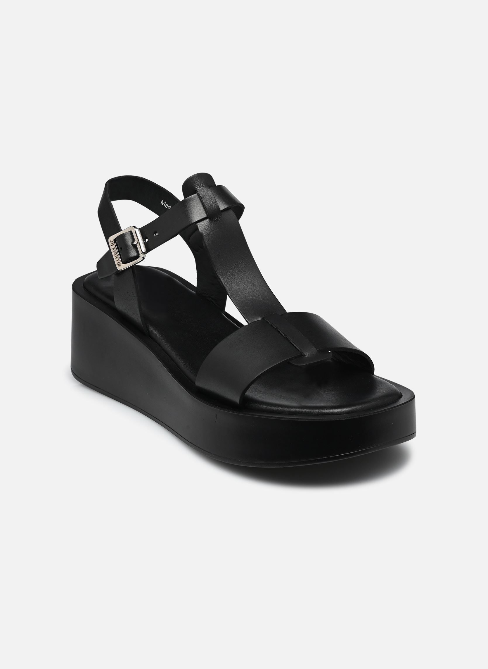 Keil- und Plateausandalen CENESA damen schwarz JB Martin Keil- und Plateausandalen CENESA damen schwarz Veau Noir