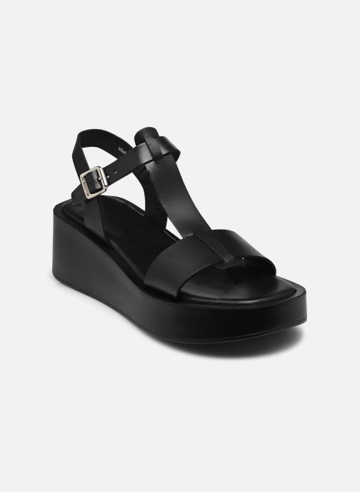 JB Martin Sandales compensées et plateformes CENESA femme noir