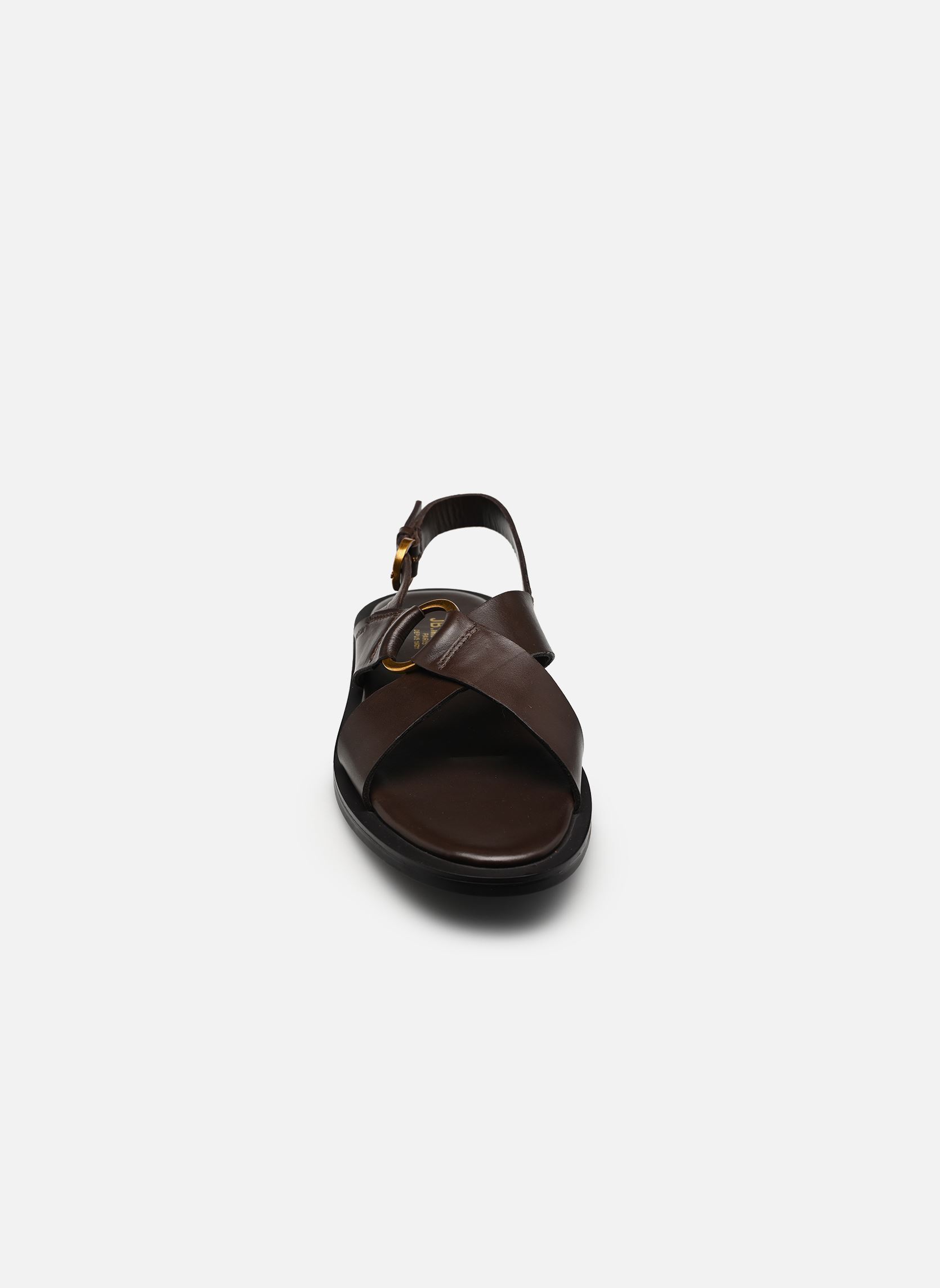 Flache Sandalen REA damen braun JB Martin Flache Sandalen REA damen braun veau chocolat