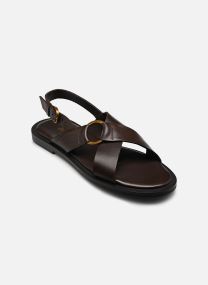 Flache Sandalen REA damen schwarz