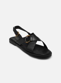 Flache Sandalen REA damen schwarz JB Martin Flache Sandalen REA damen schwarz Veau Noir