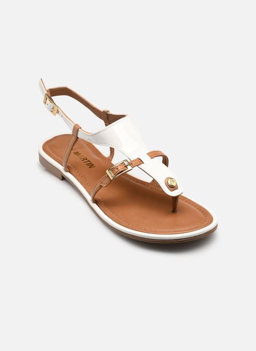JB Martin Flache Sandalen DUMELIA damen weiß