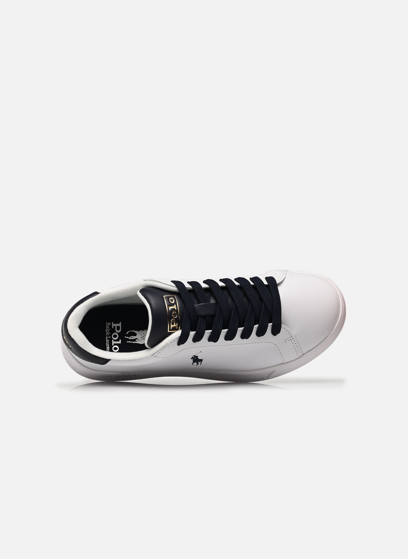 Niedrige Sneaker HRT CT II-SNEAKERS-LOW TOP LACE damen weiß Polo Ralph Lauren Niedrige Sneaker HRT CT II-SNEAKERS-LOW TOP LACE damen weiß WHITE/NAVY