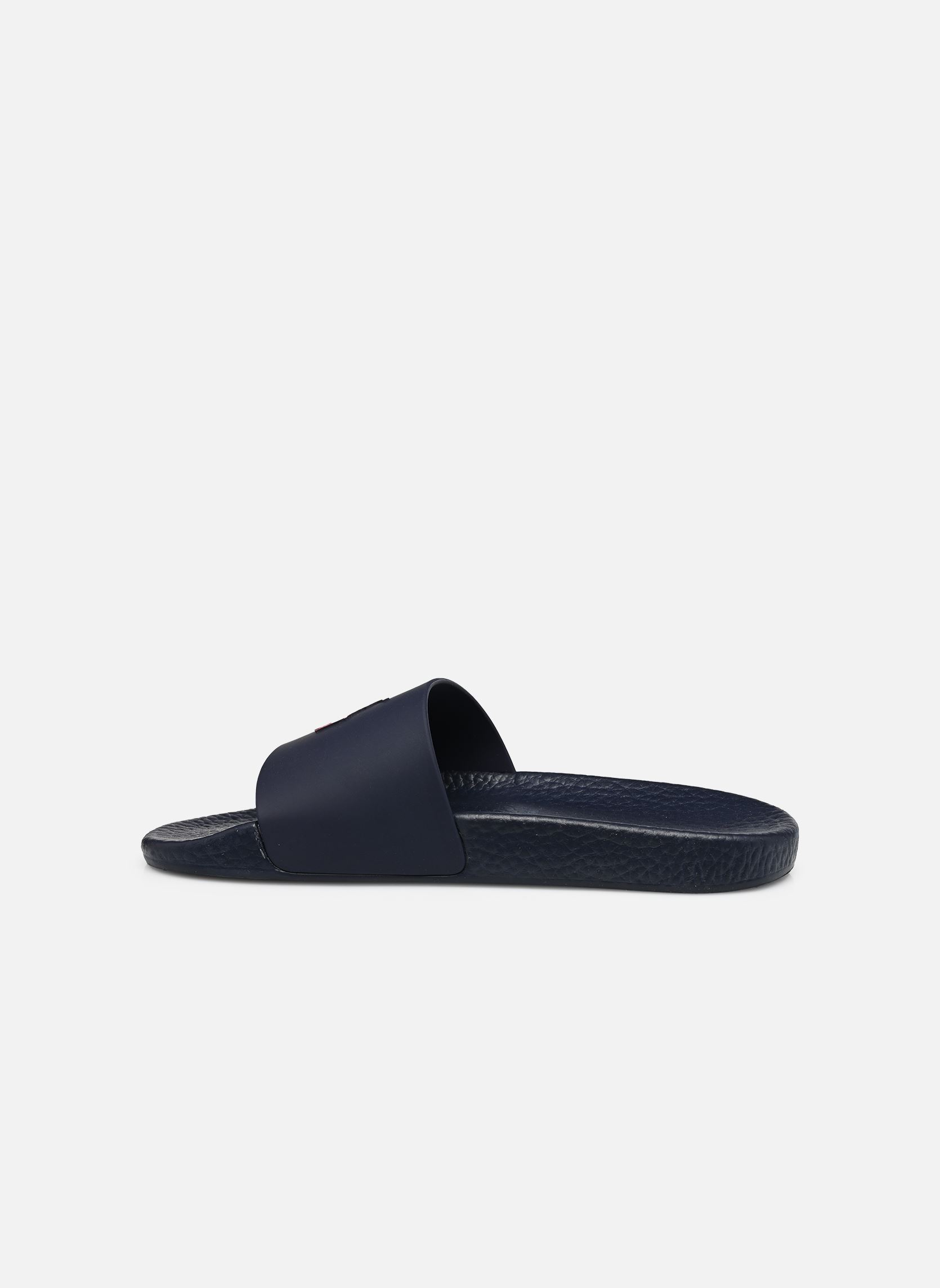 Tongs POLO SLIDE-SANDALS-SLIDE femme bleu Polo Ralph Lauren Tongs POLO SLIDE-SANDALS-SLIDE femme bleu NAVY/RED