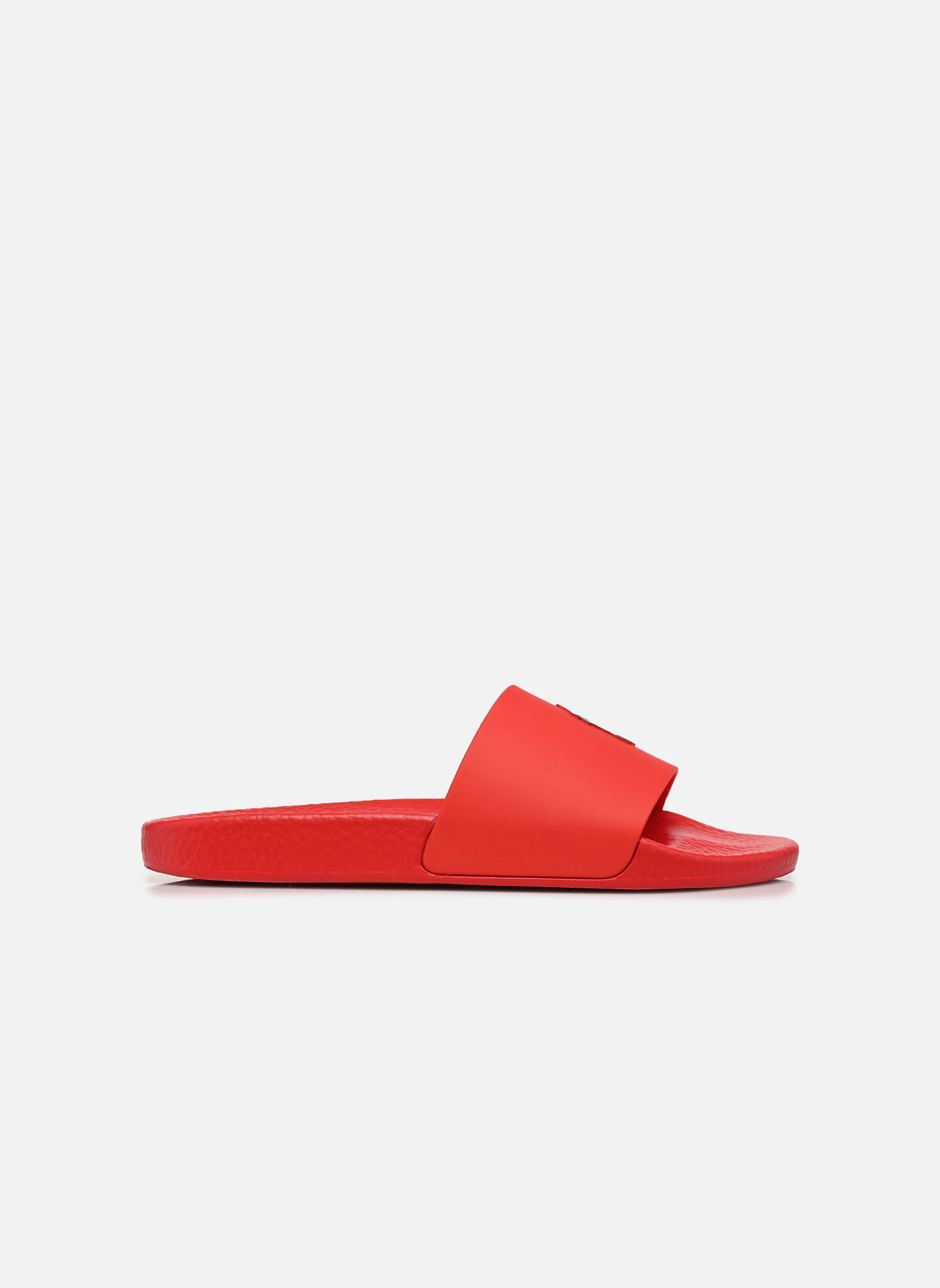 Infradito POLO SLIDE-SANDALS-SLIDE donna marrone Polo Ralph Lauren Infradito POLO SLIDE-SANDALS-SLIDE donna marrone RL2000 RED/ NEWPORT NAVY