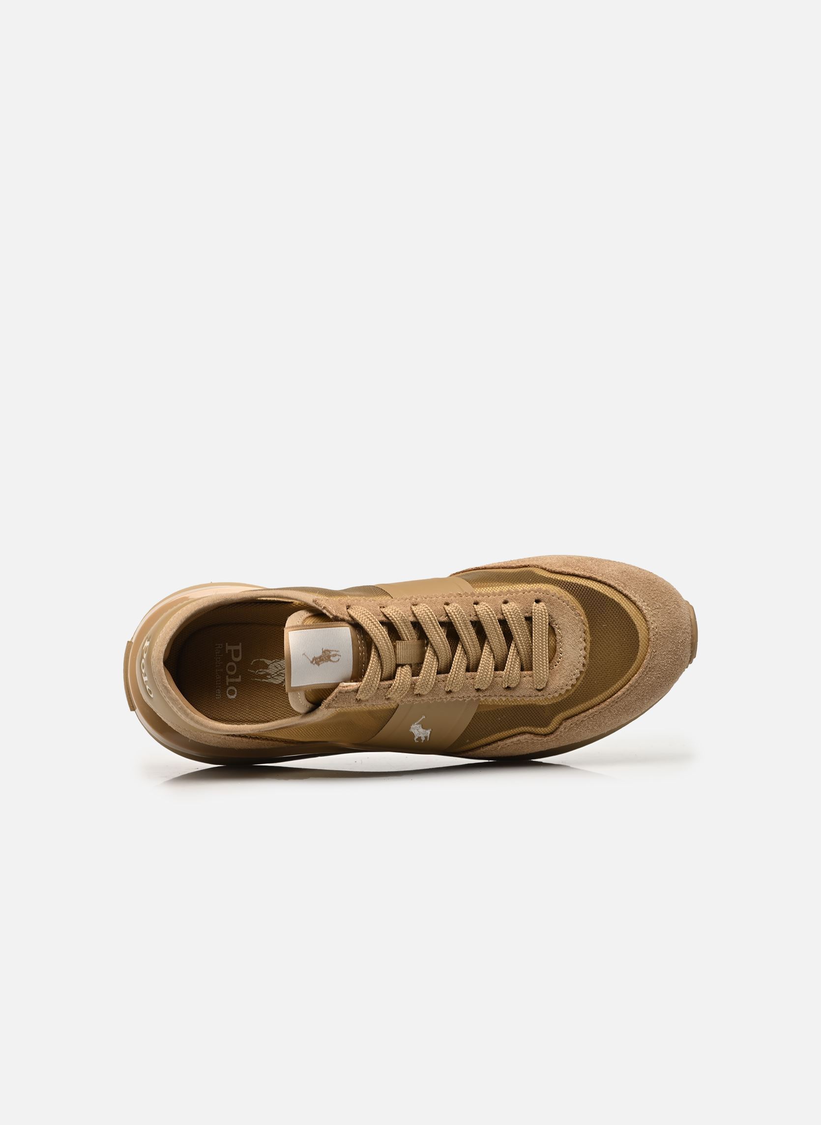 Baskets basses TRAIN 89 PP-SNEAKERS-LOW TOP LACE femme marron Polo Ralph Lauren Baskets basses TRAIN 89 PP-SNEAKERS-LOW TOP LACE femme marron Cafe Tan